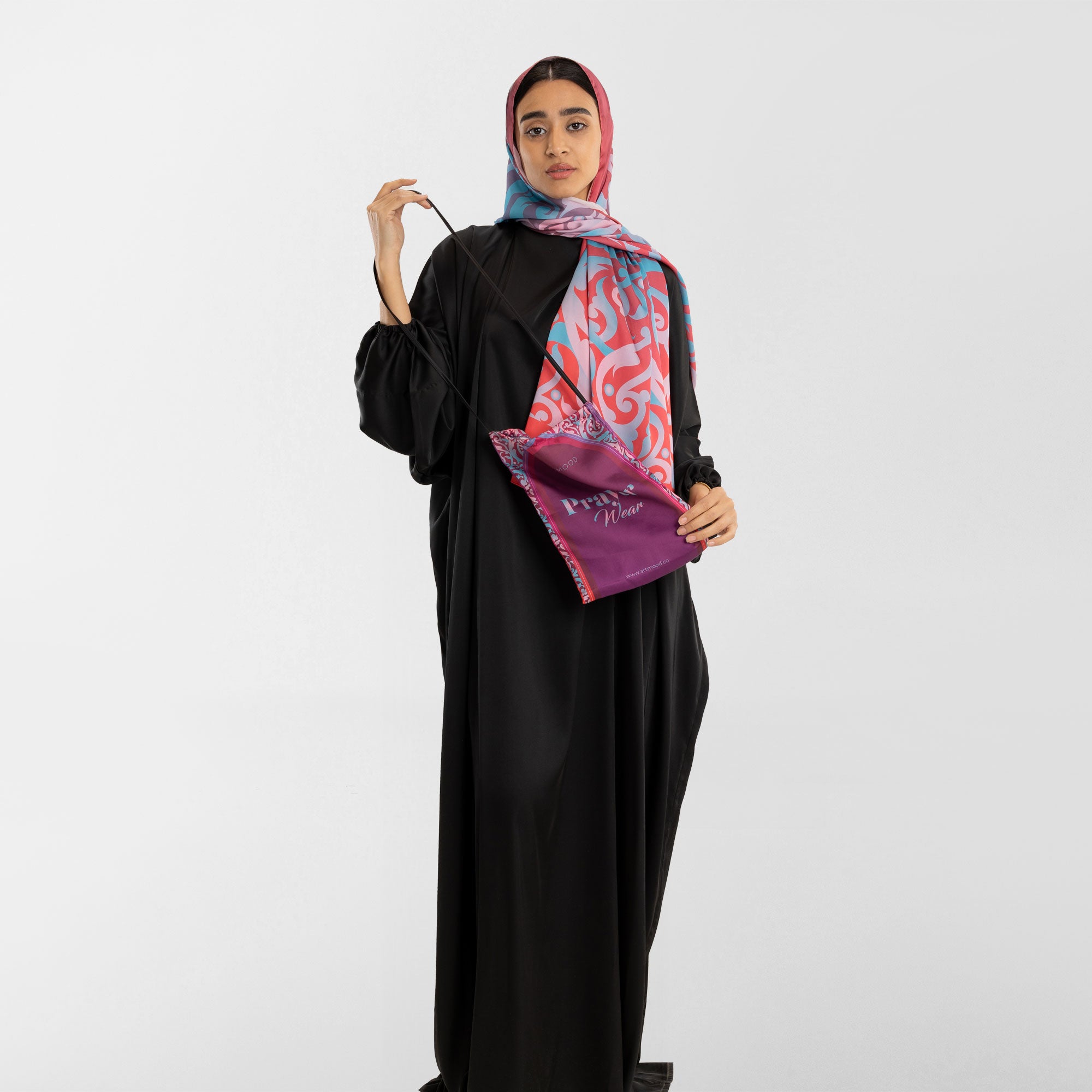Vêtements de prière - Isdal AL-HEDAYA FUCHSIA &amp; TURQUOISE