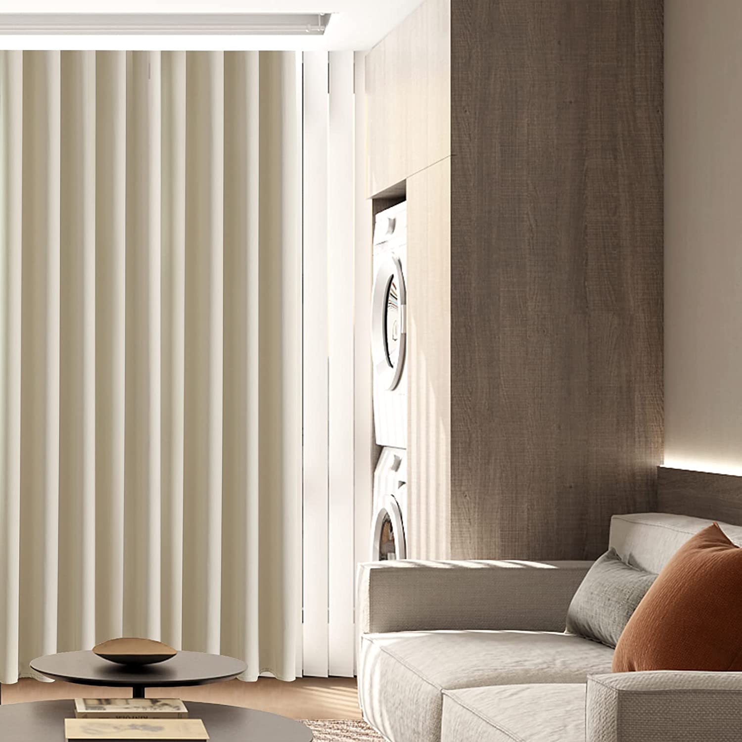 Premium Blackout Curtain - Beige