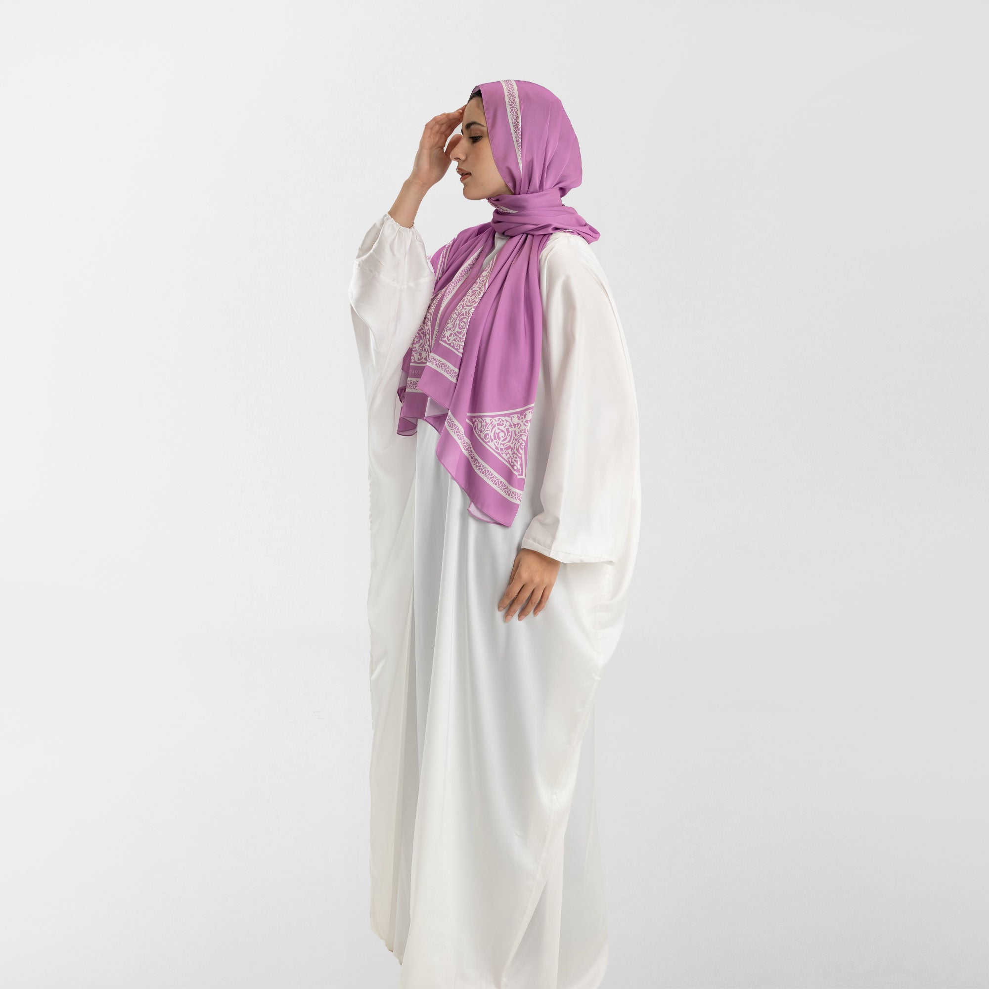 Prayer Wear - Isdal AL-QUBBA PASTEL PURPLE