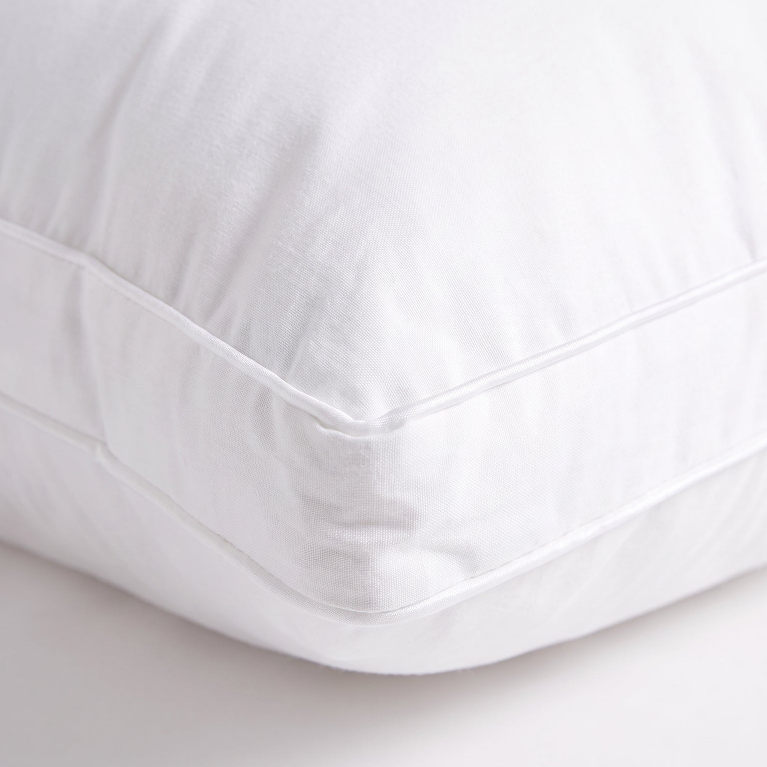 Hotel Feather-Like Filling Microfiber Pillow - Cotton Cover