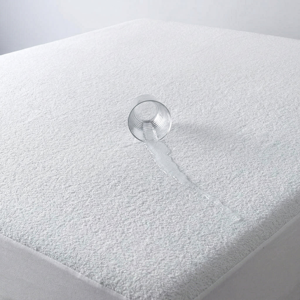HOTEL WATERPROOF MATTRESS PROTECTOR - BREATHABLE & NOISELESS