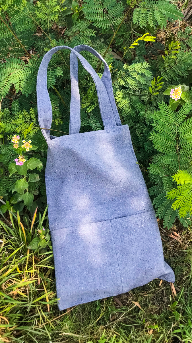 Cotton Tote Bag - Grey