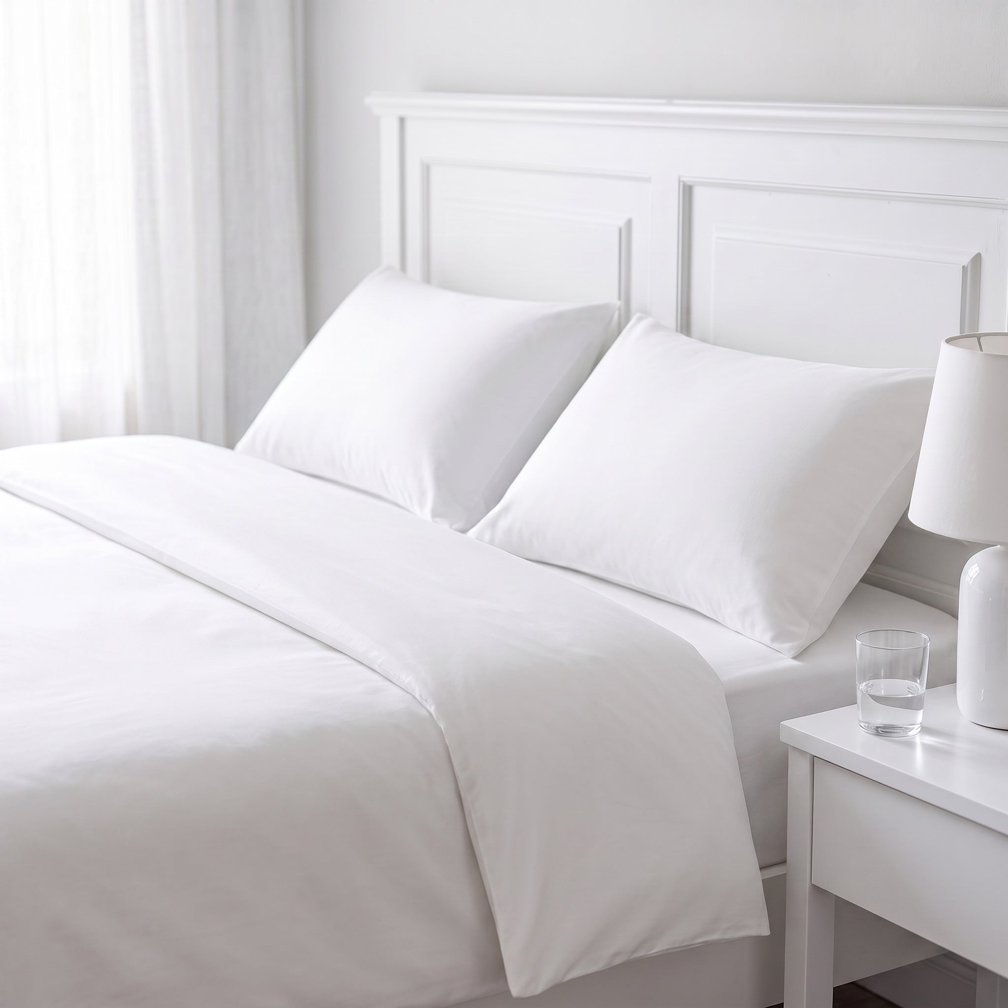 HOTEL DUVET COVER - ESSENTIAL SETS - 100% COTTON LUXURY SATEEN - 400 TC