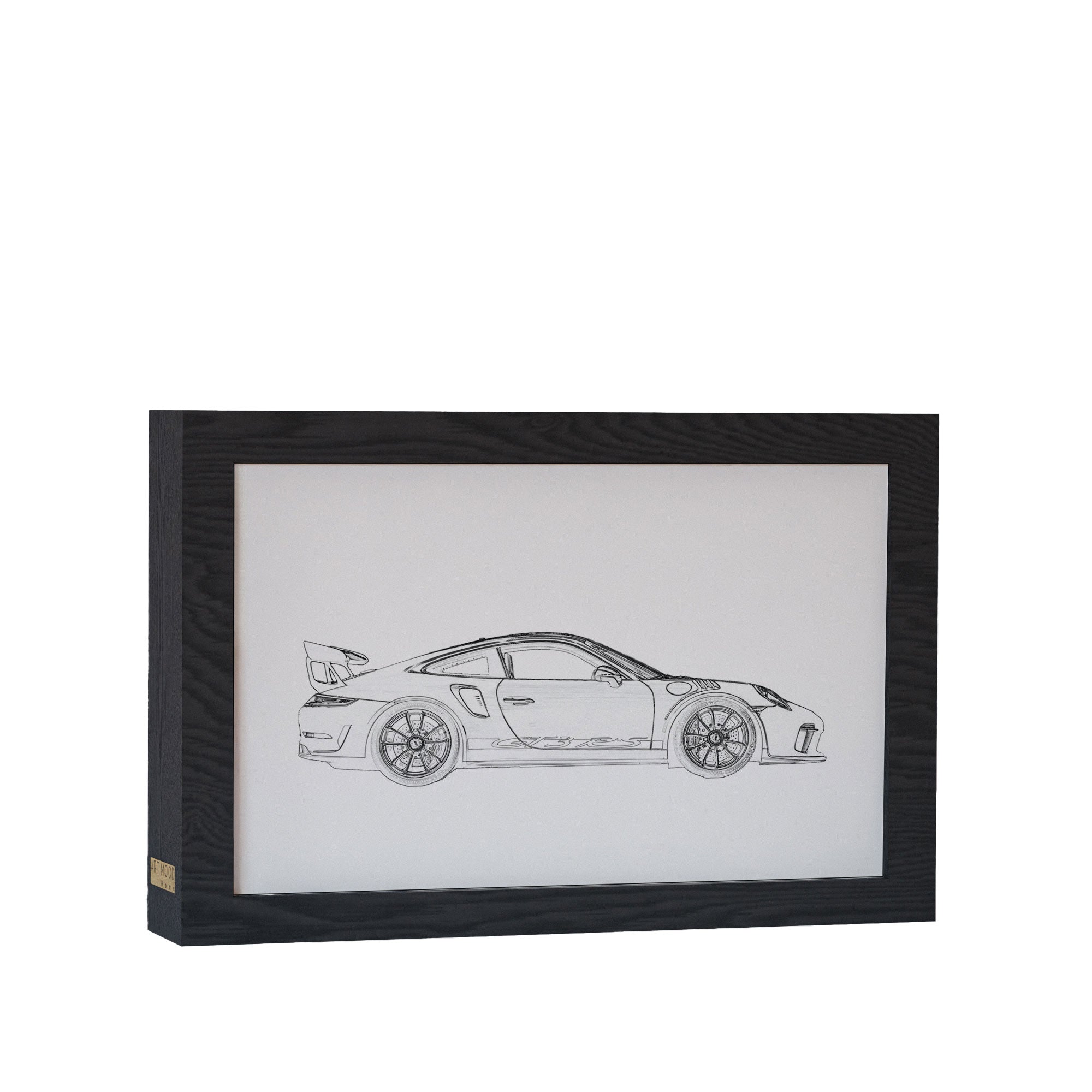 2 in 1 Photo Lighting Frame -  Porsche GT3