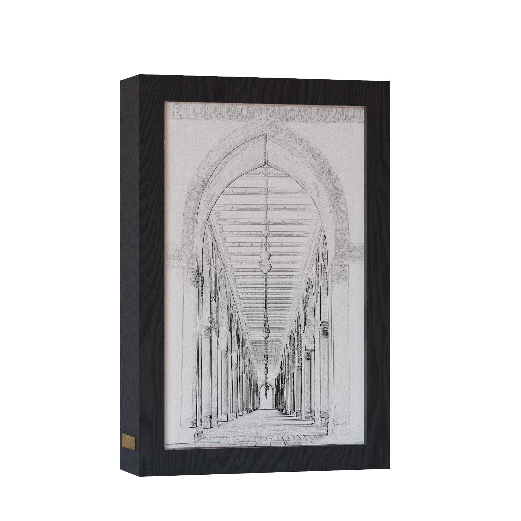 2 in 1 Photo Lighting Frame - Ahmad Ibn Tulun Mosque