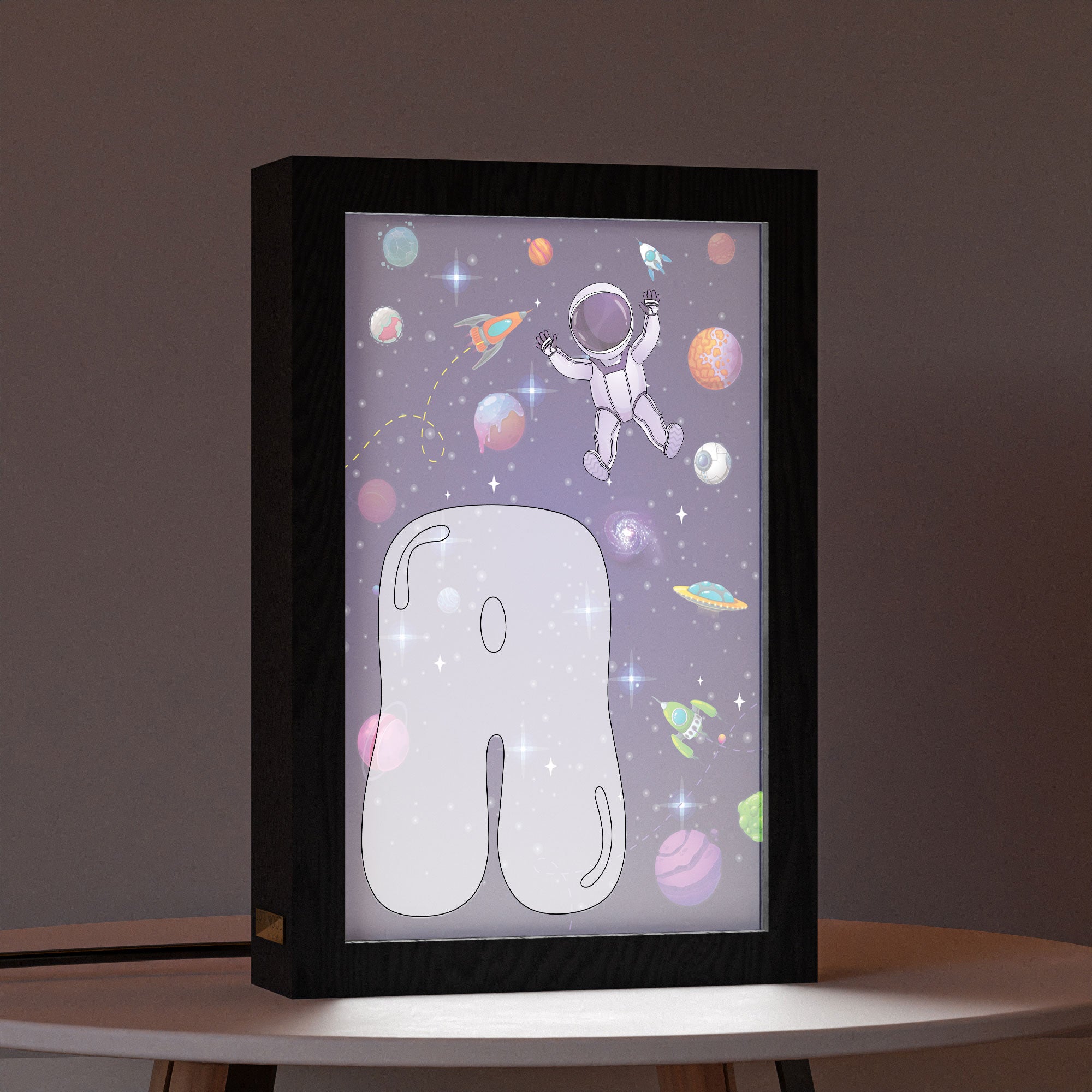 2 in 1 Photo Lighting Frame - Astro Letters
