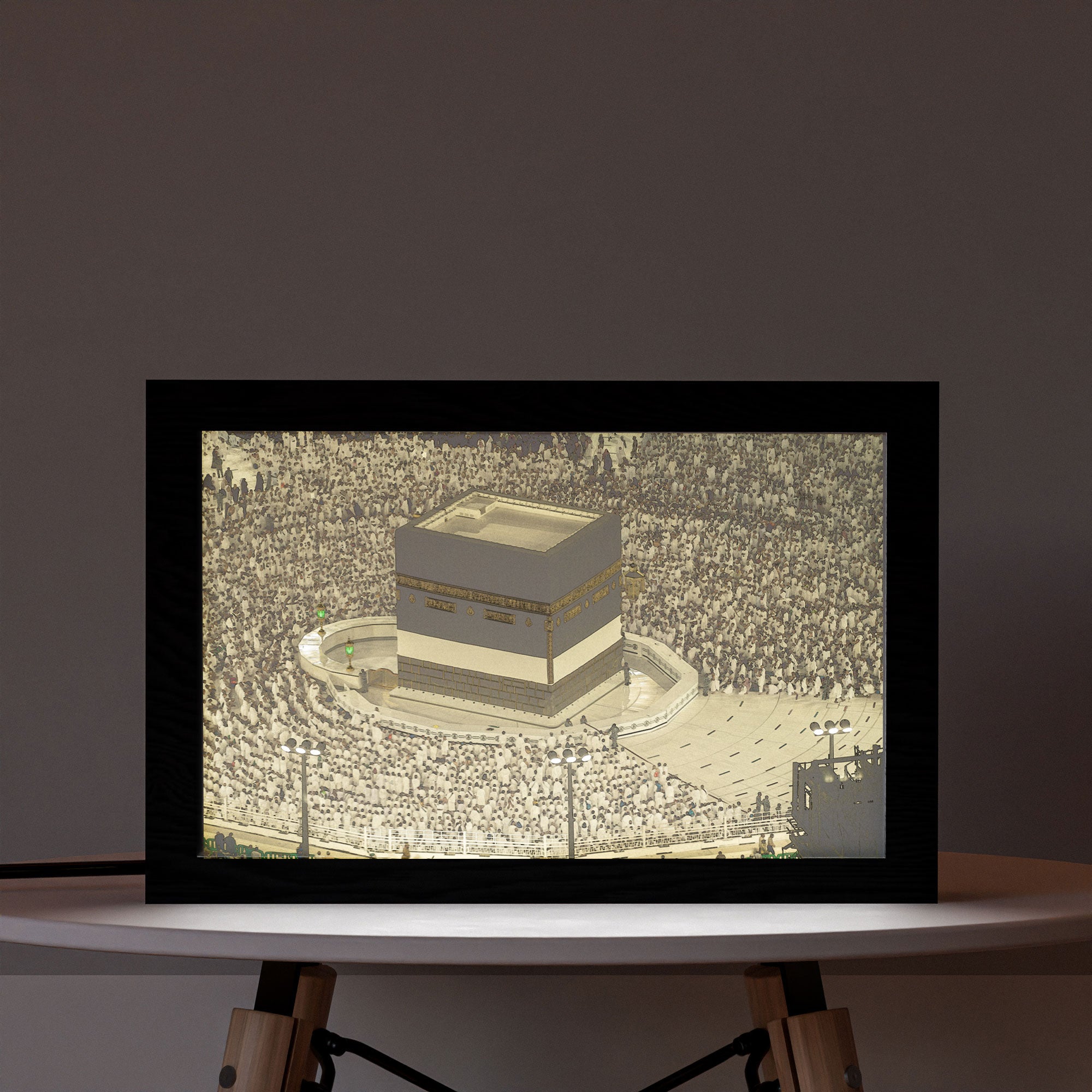 2 in 1 Photo Lighting Frame - AL KAABA 03