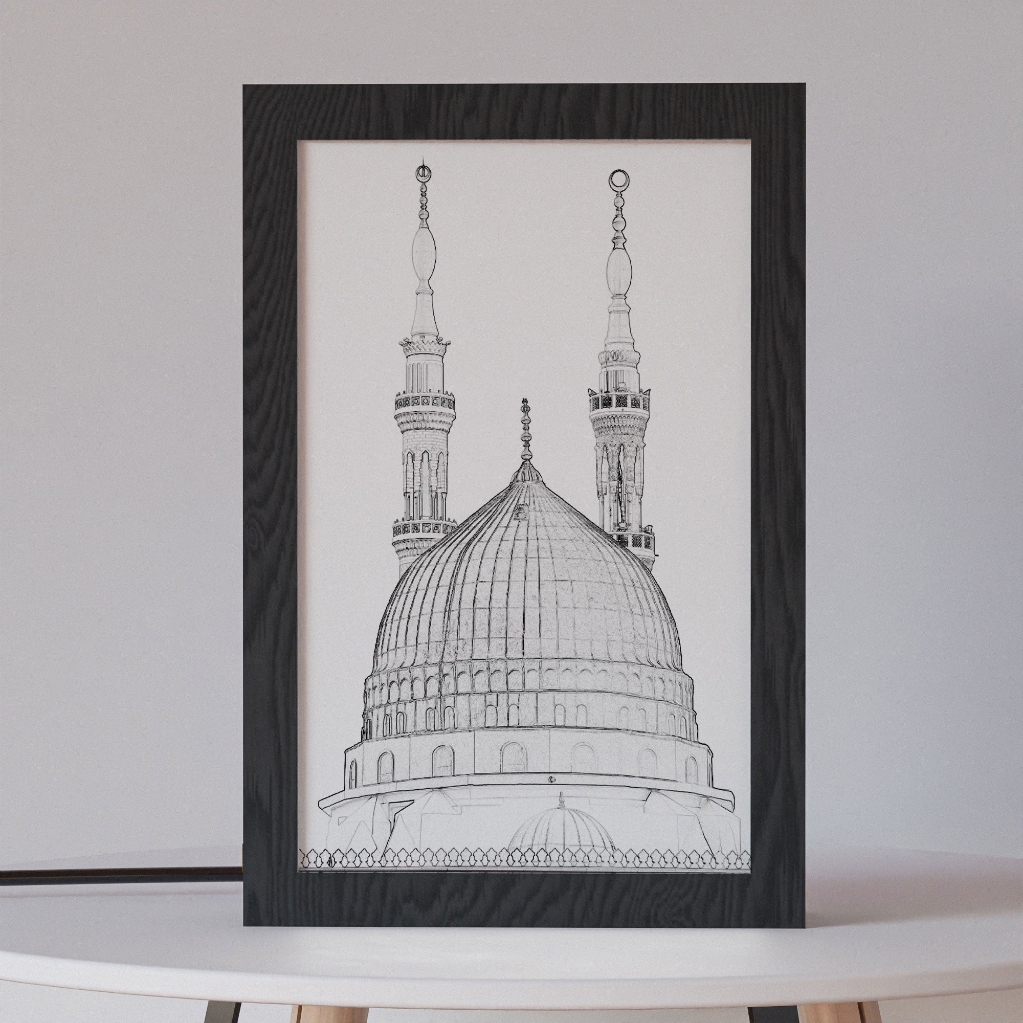 2 in 1 Photo Lighting Frame - AL MASJED EL-NABAWY 2