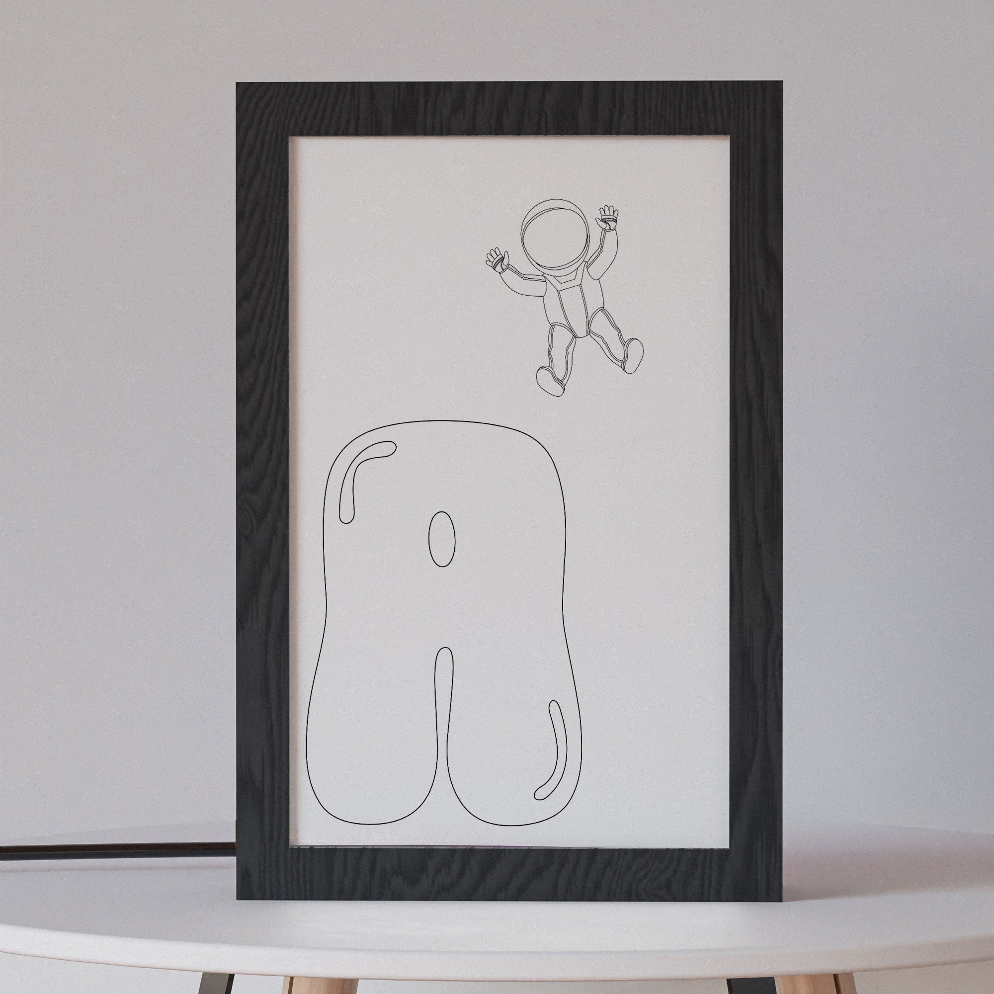 2 in 1 Photo Lighting Frame - Astro Letters