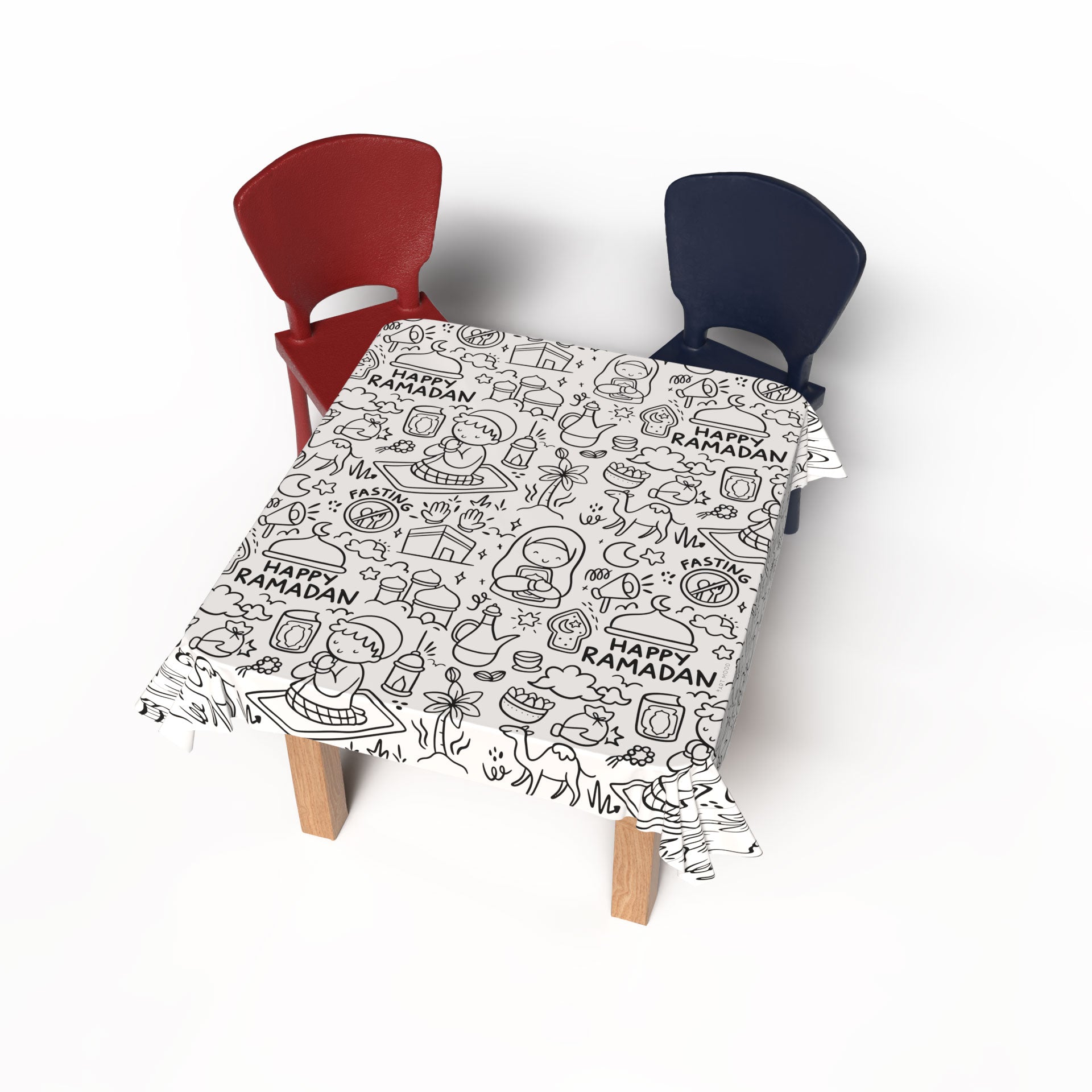 Nappe à Colorier - Ramadan Oros Design