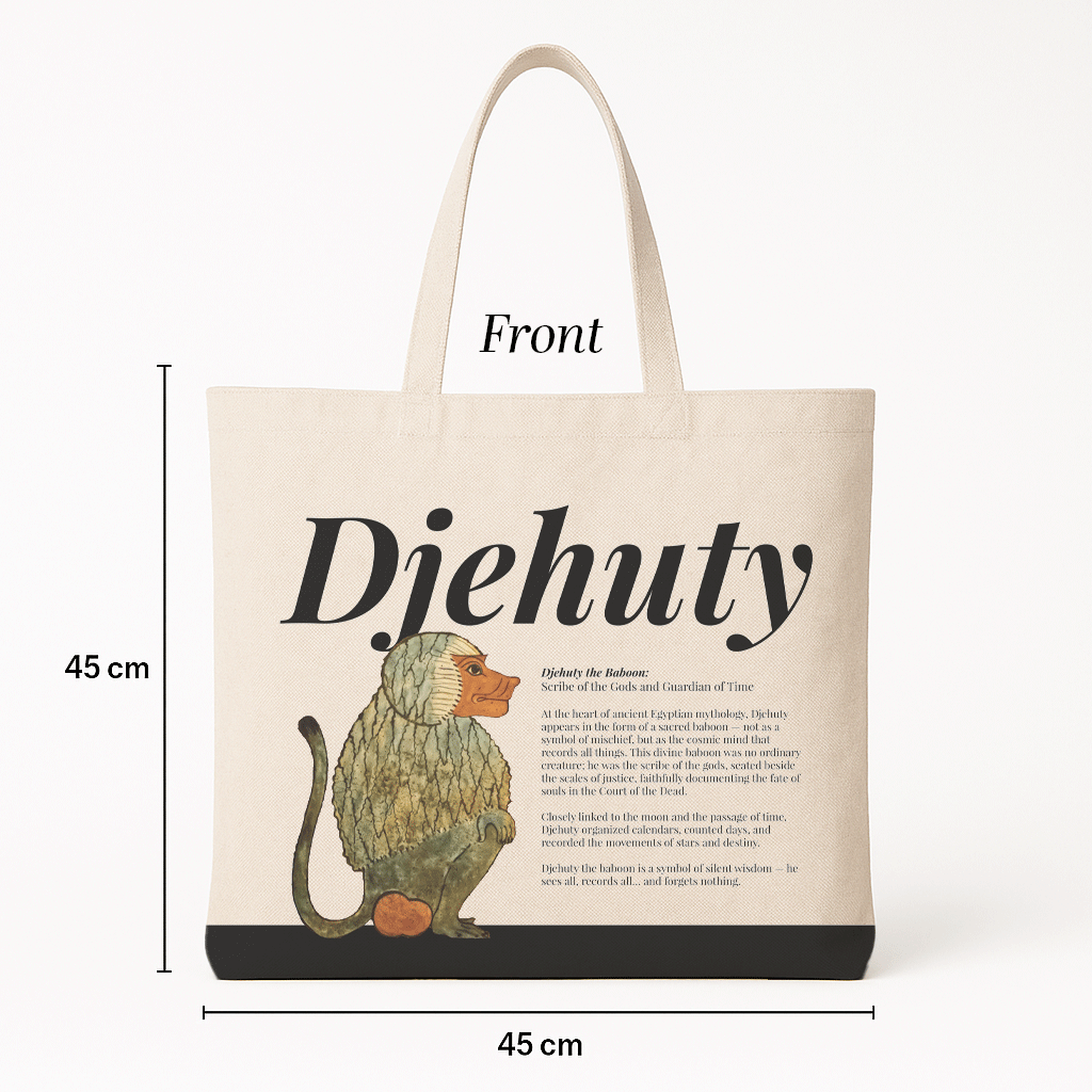 Ancient Egyptian - Tote Bag + Pouch - Djehuty