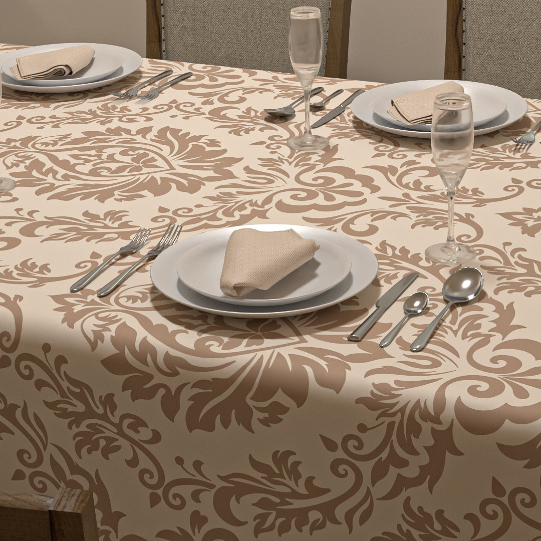 Sophia Tablecloth & Napkins Set - Cream
