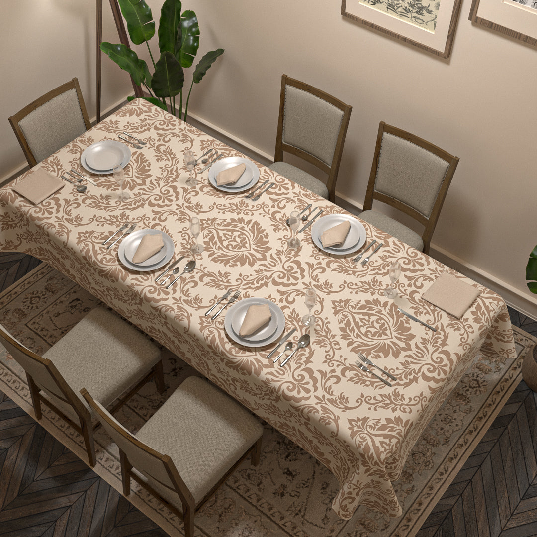 Sophia Tablecloth & Napkins Set - Cream