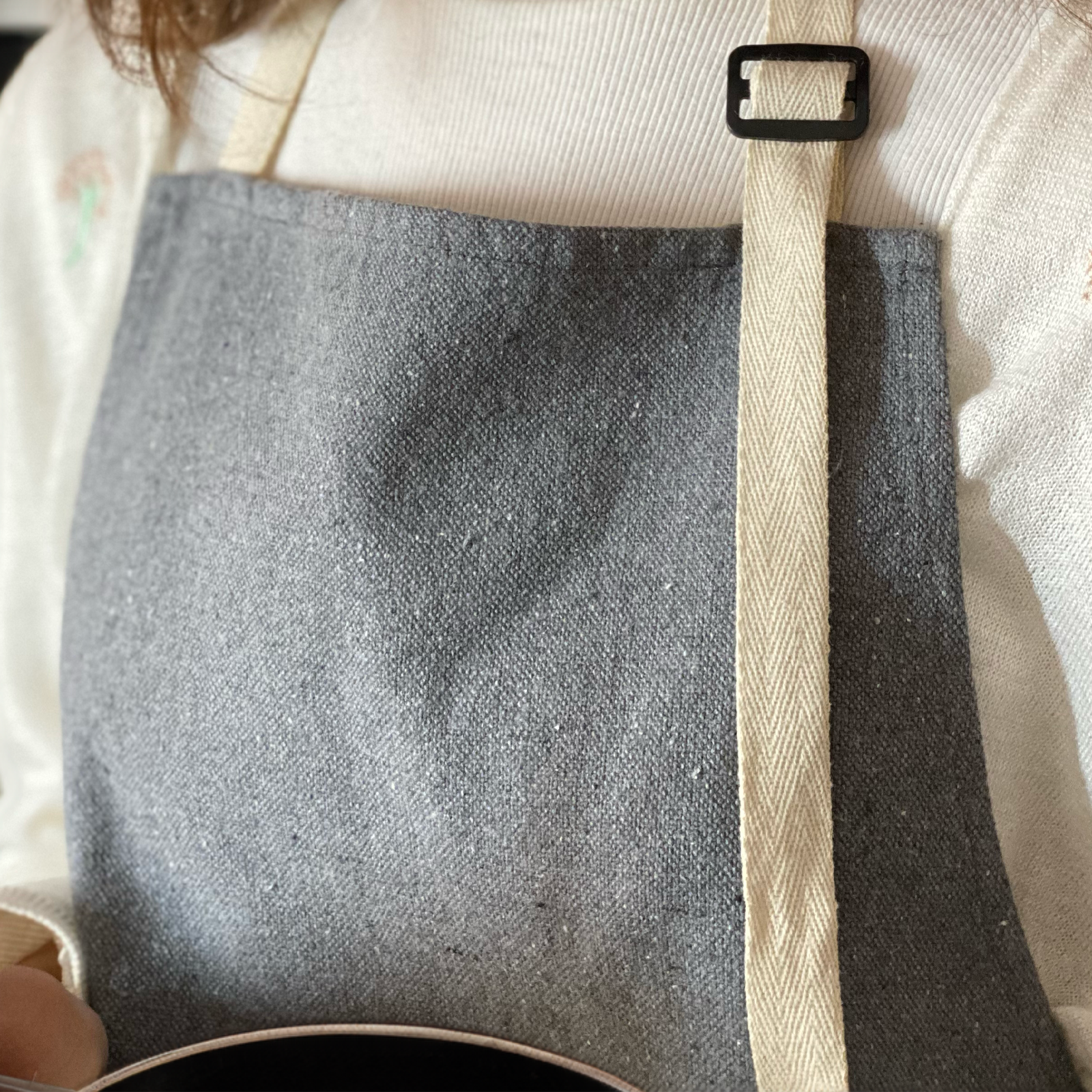 Cotton Apron - Grey