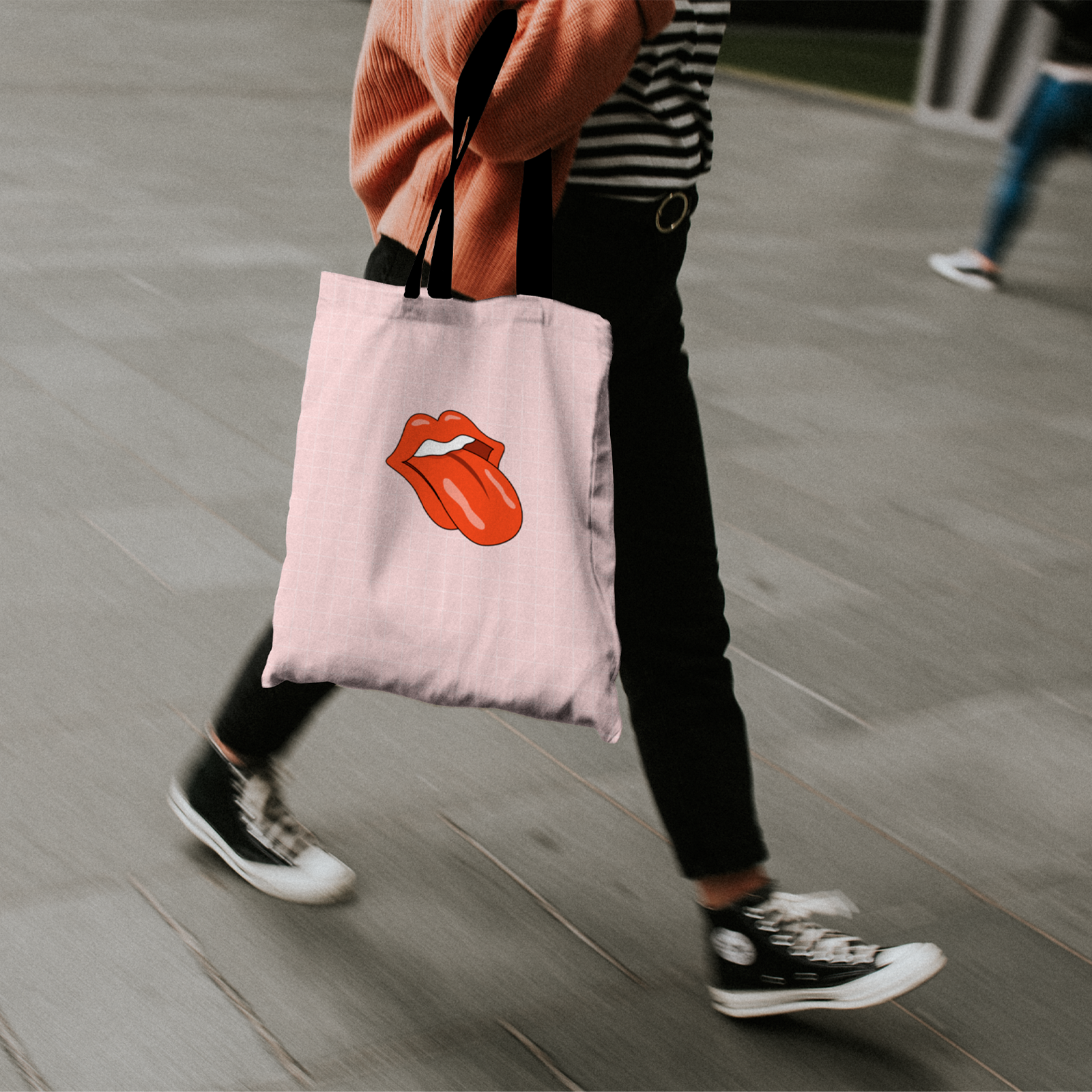 Tongue Tote Bag