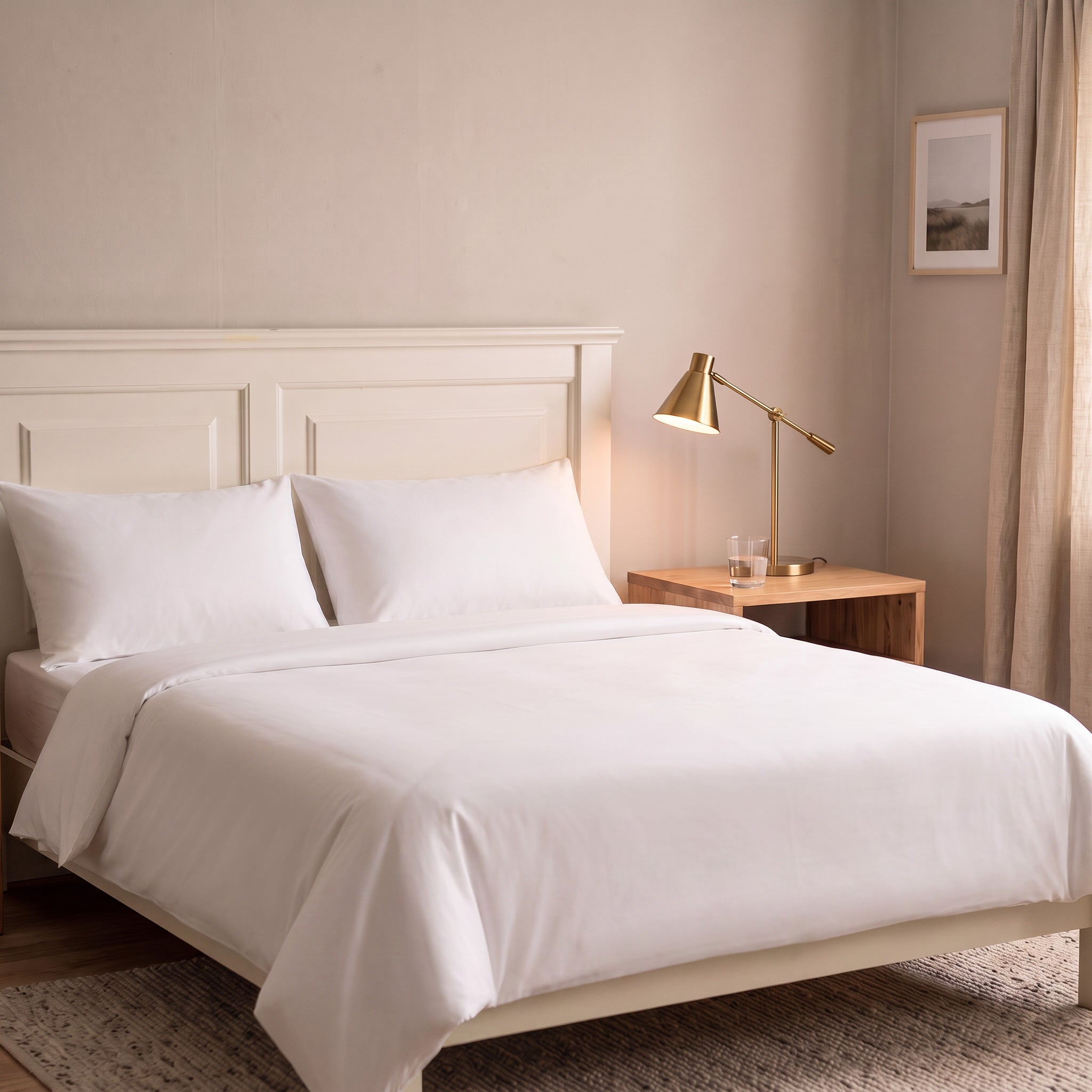 HOTEL DUVET COVER - ESSENTIAL SETS - 100% COTTON LUXURY SATEEN - 400 TC