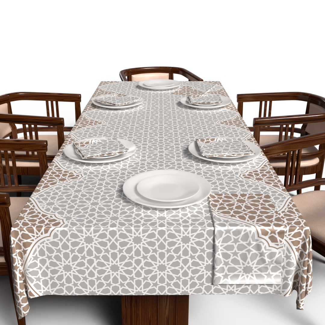 Morish Tablecloth & Napkins Set