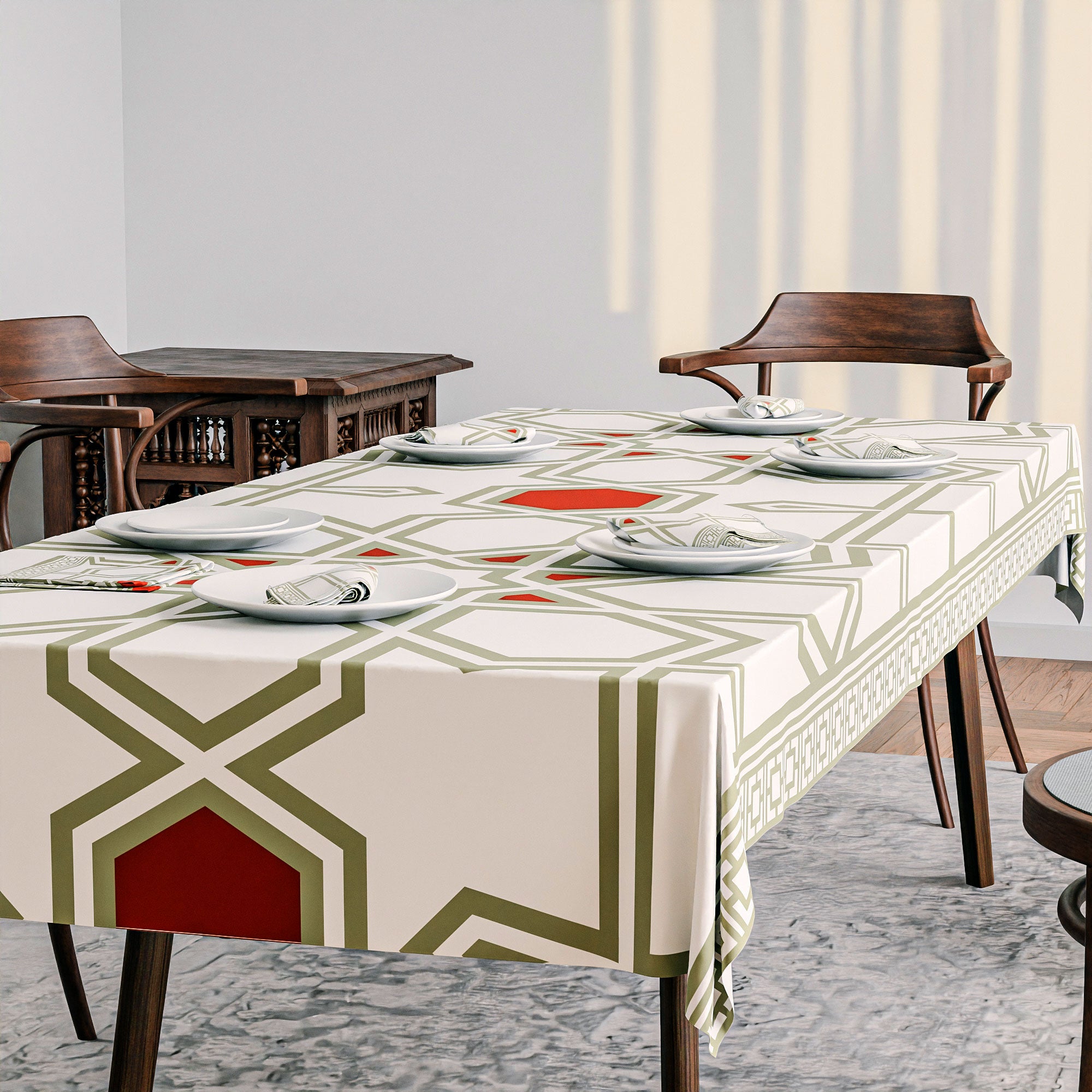 Nijma Tablecloth & Napkins Set