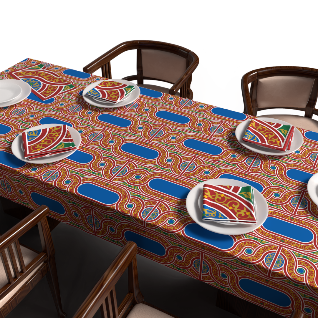 Orient Tablecloth & Napkins Set