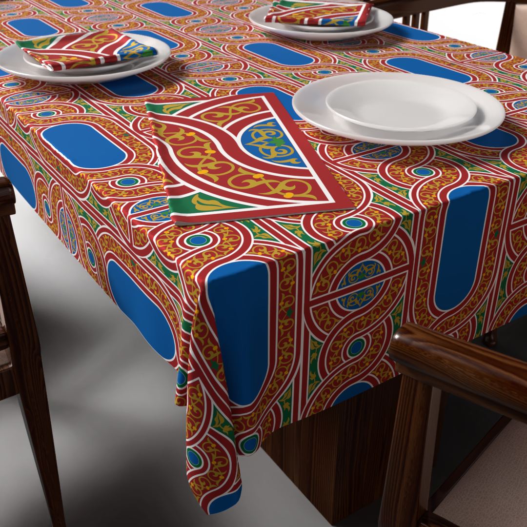 Orient Tablecloth & Napkins Set