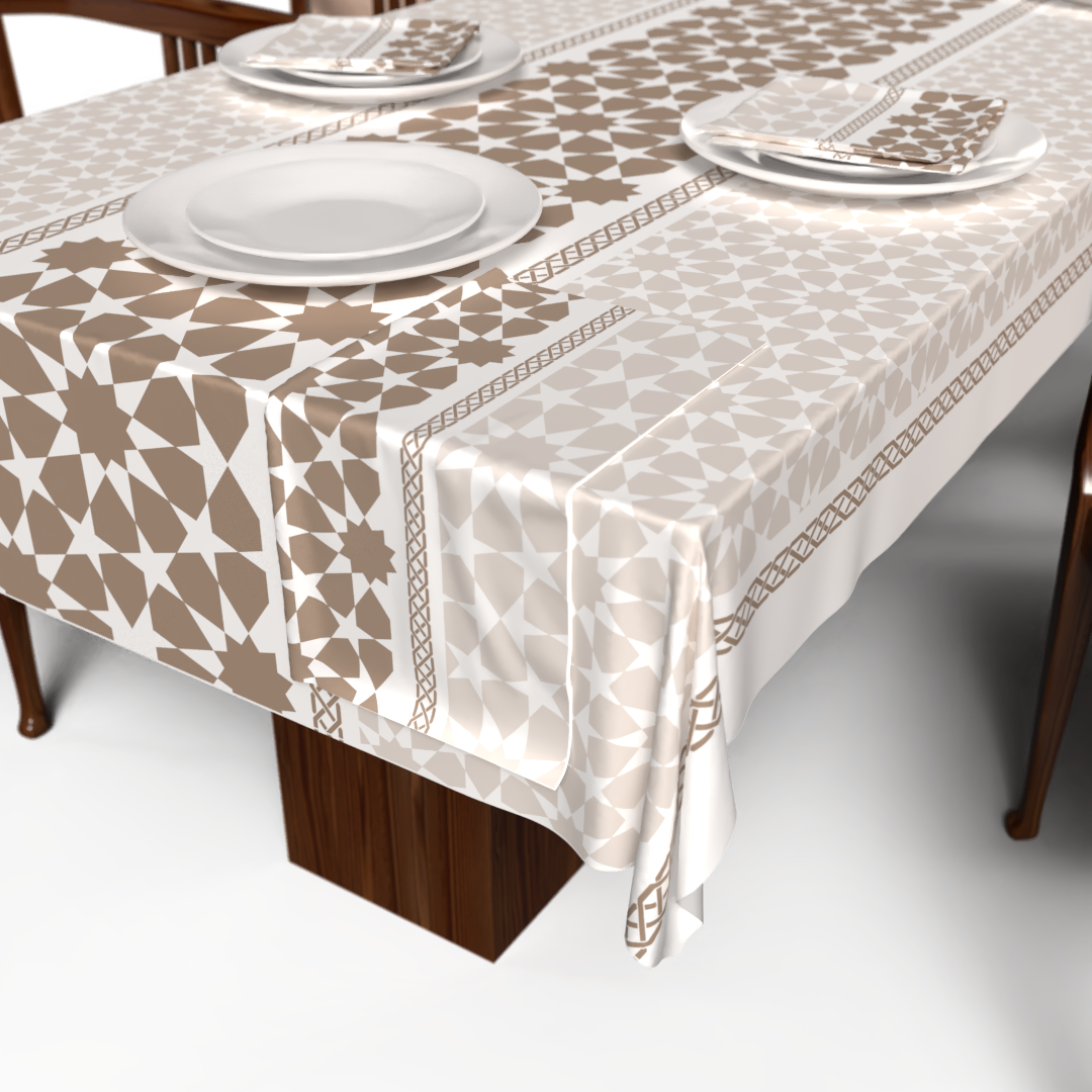 Oasis Tablecloth & Napkins Set