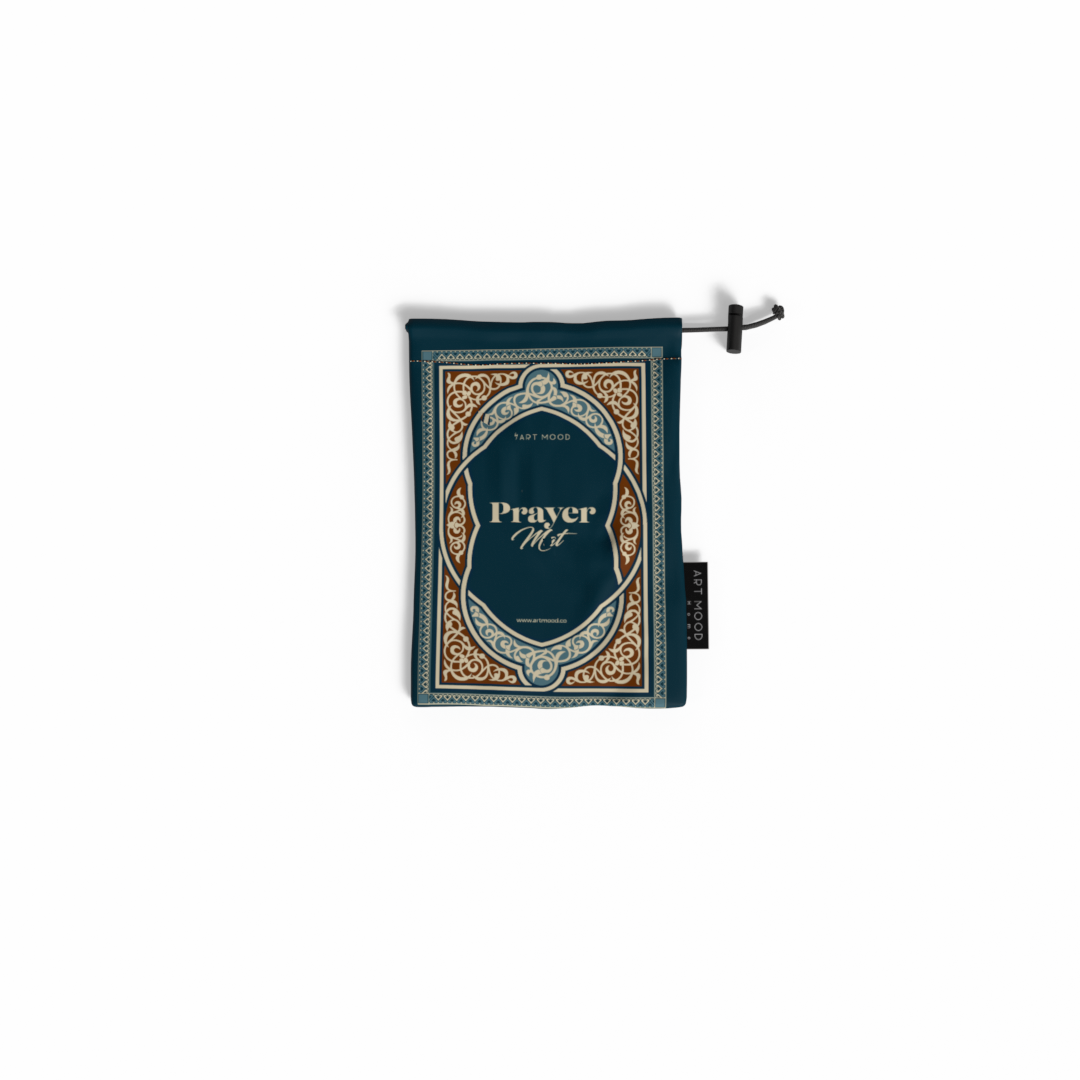 Prayer Mat Sojoud Petrolium - Waterproof Pocket Size