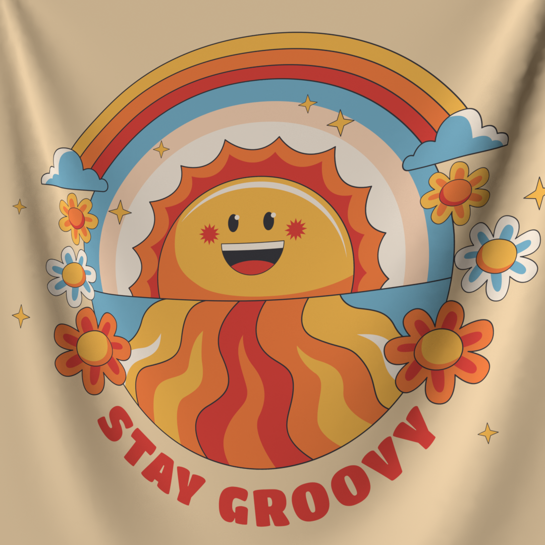 Stay Groovy Tapestry