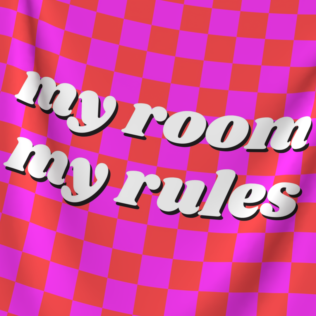 My Room My Rules Tapestry