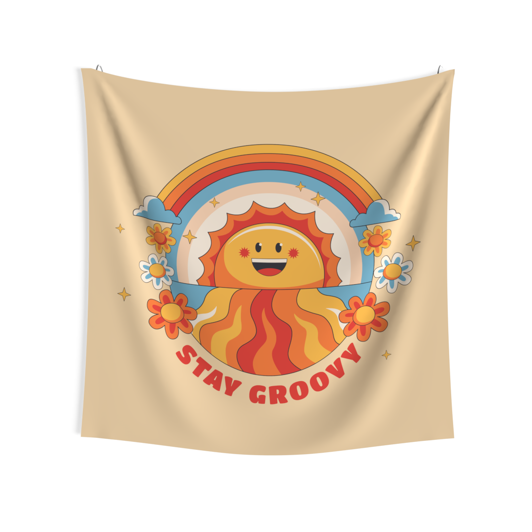 Stay Groovy Tapestry