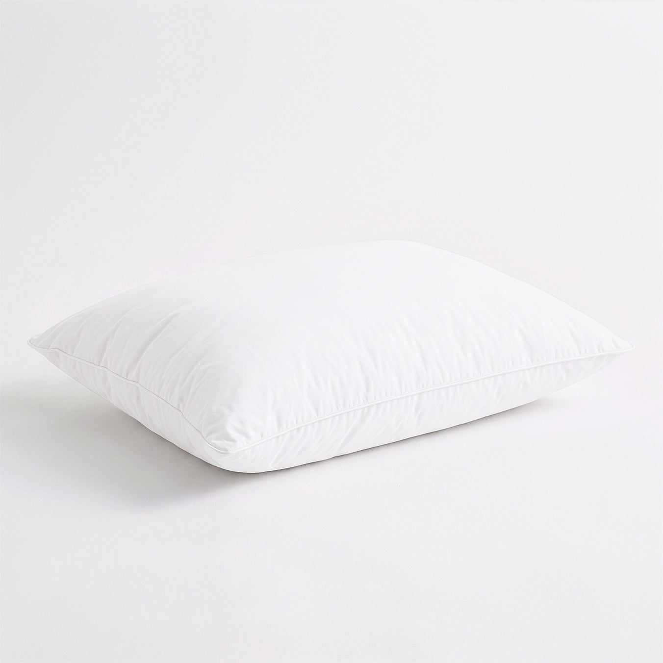 Hotel Feather-Like Filling Microfiber Pillow - Cotton Cover