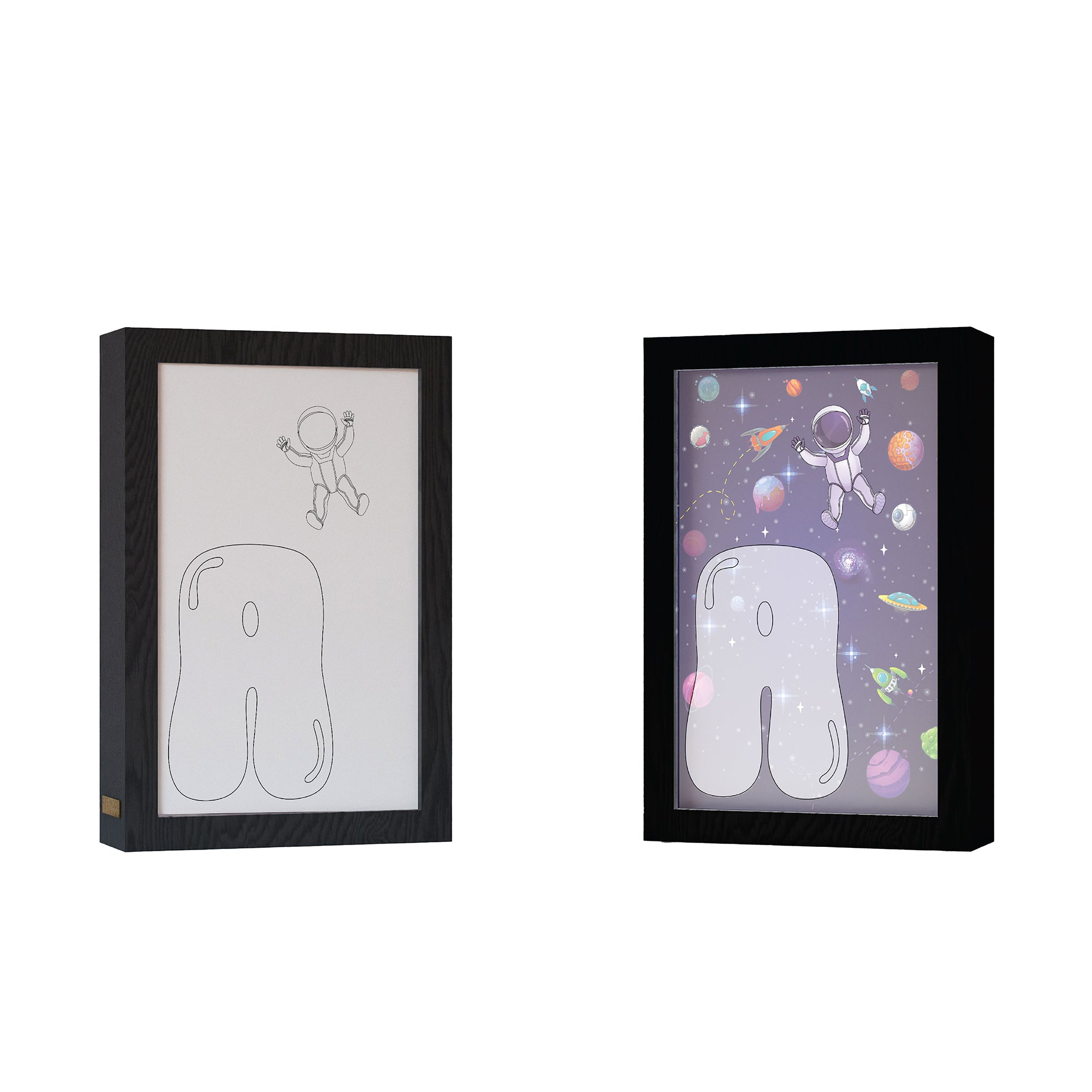 2 in 1 Photo Lighting Frame - Astro Letters