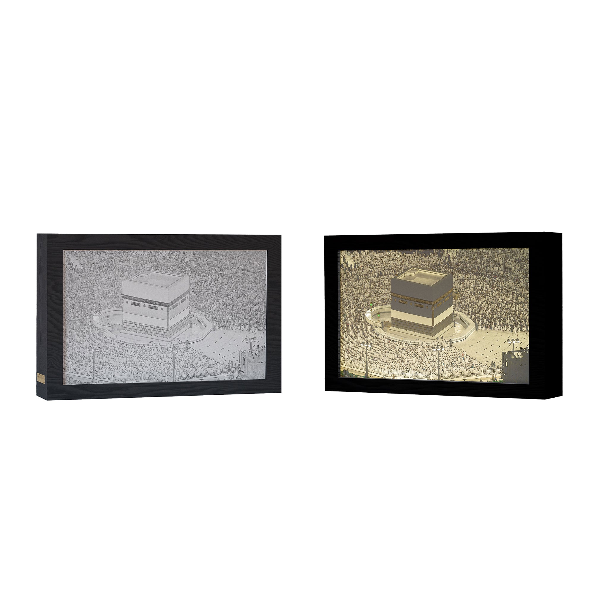 2 in 1 Photo Lighting Frame - AL KAABA 03