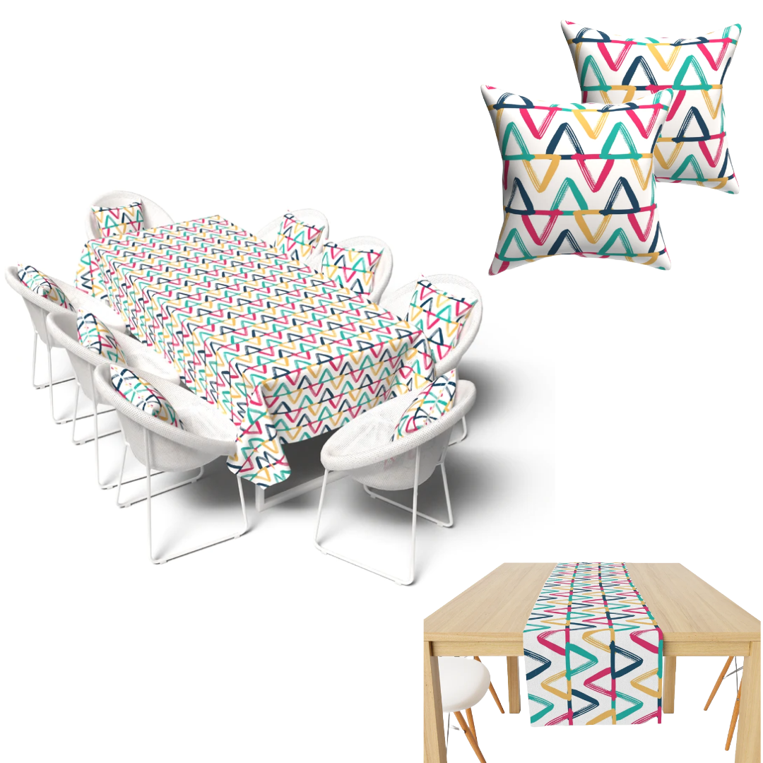 Confetti ( Tablecloth + Cushion Cover + Runner ) Bundle