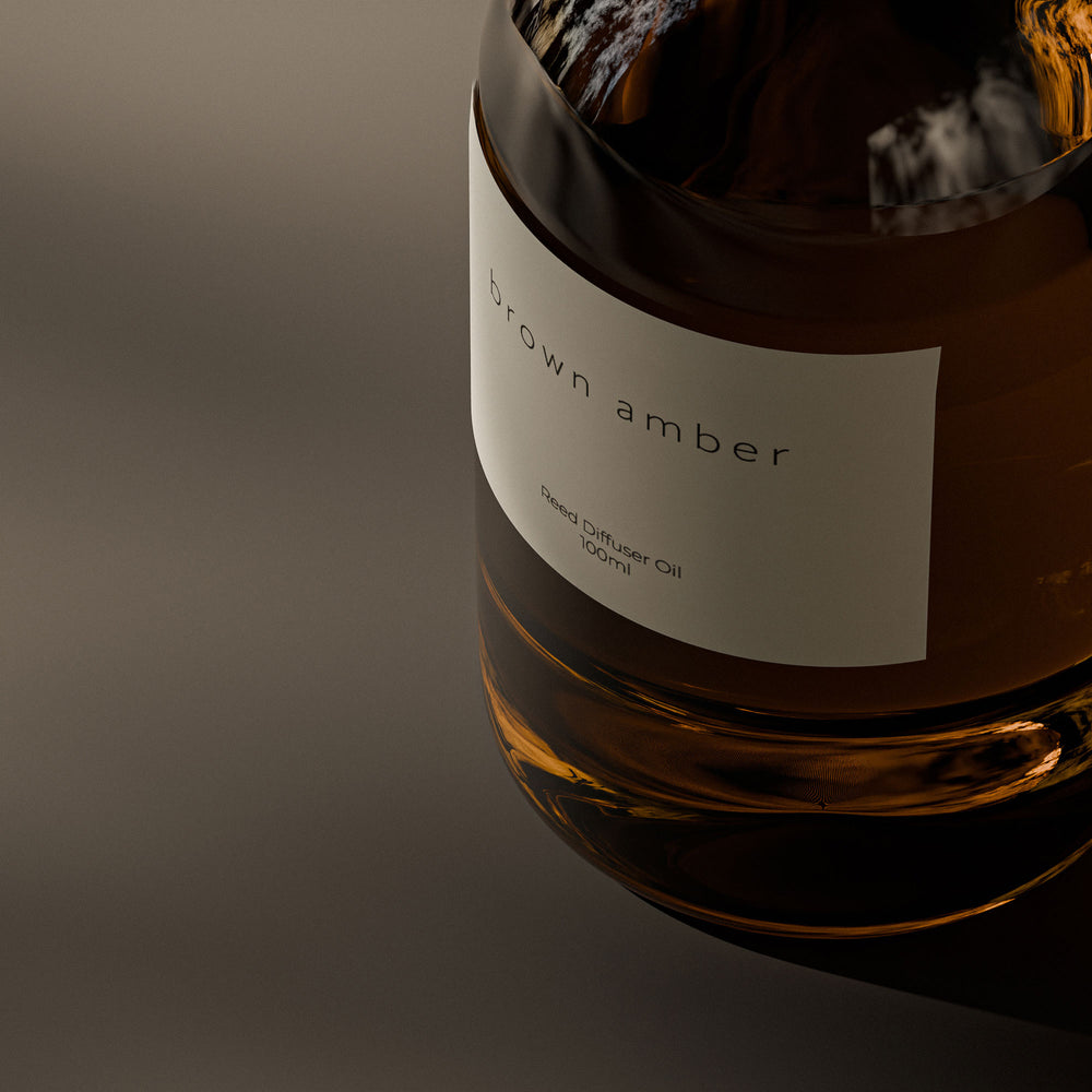 Brown Amber - Reed Diffuser 100ML