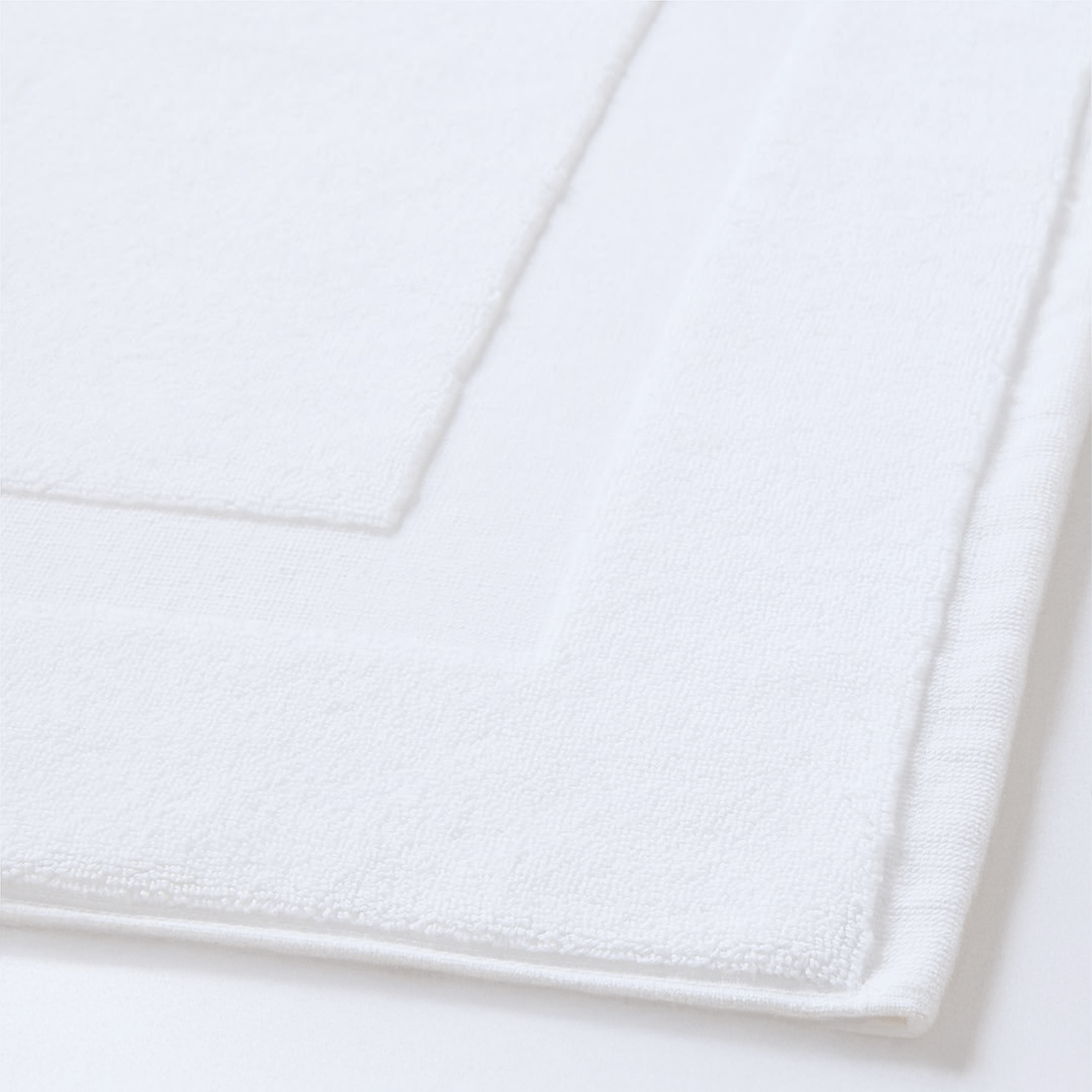 Hotel Cotton Towel Bath Mat - White 850GSM