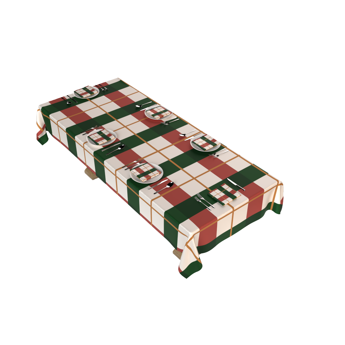 Christmas 01 Tablecloth & Napkins Set