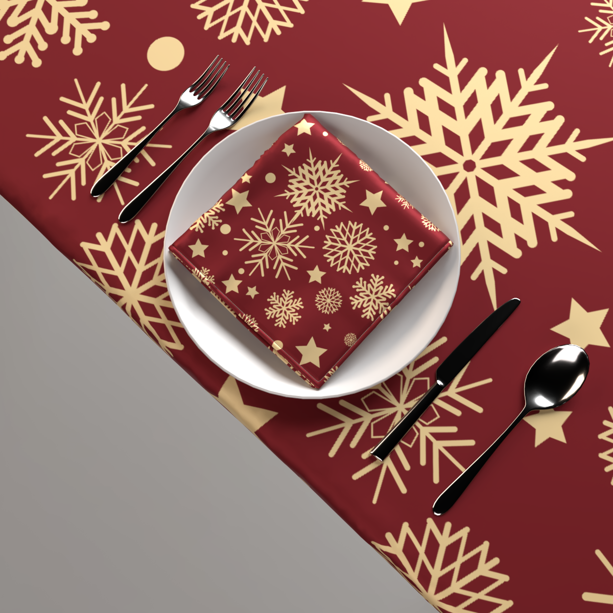 Christmas 05 Tablecloth & Napkins Set