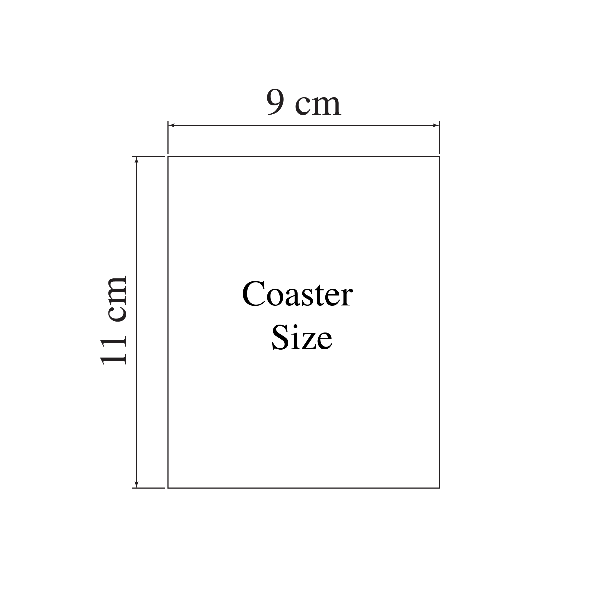 RUG COASTER SET - DESIGN 9