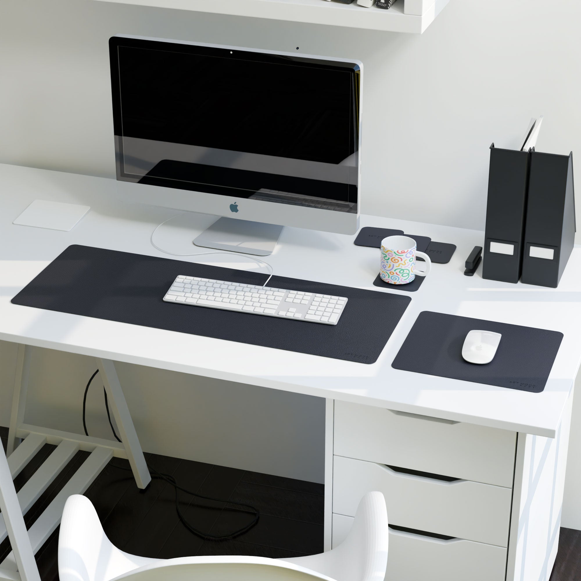 Leather Office Sets - Dark Blue 1