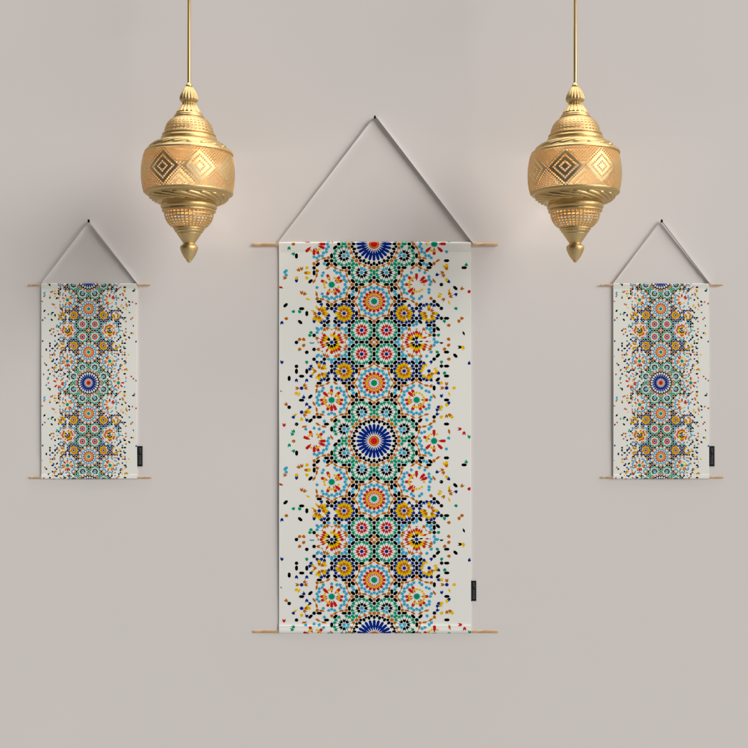 Ensemble d'affiches en tissu Oasis
