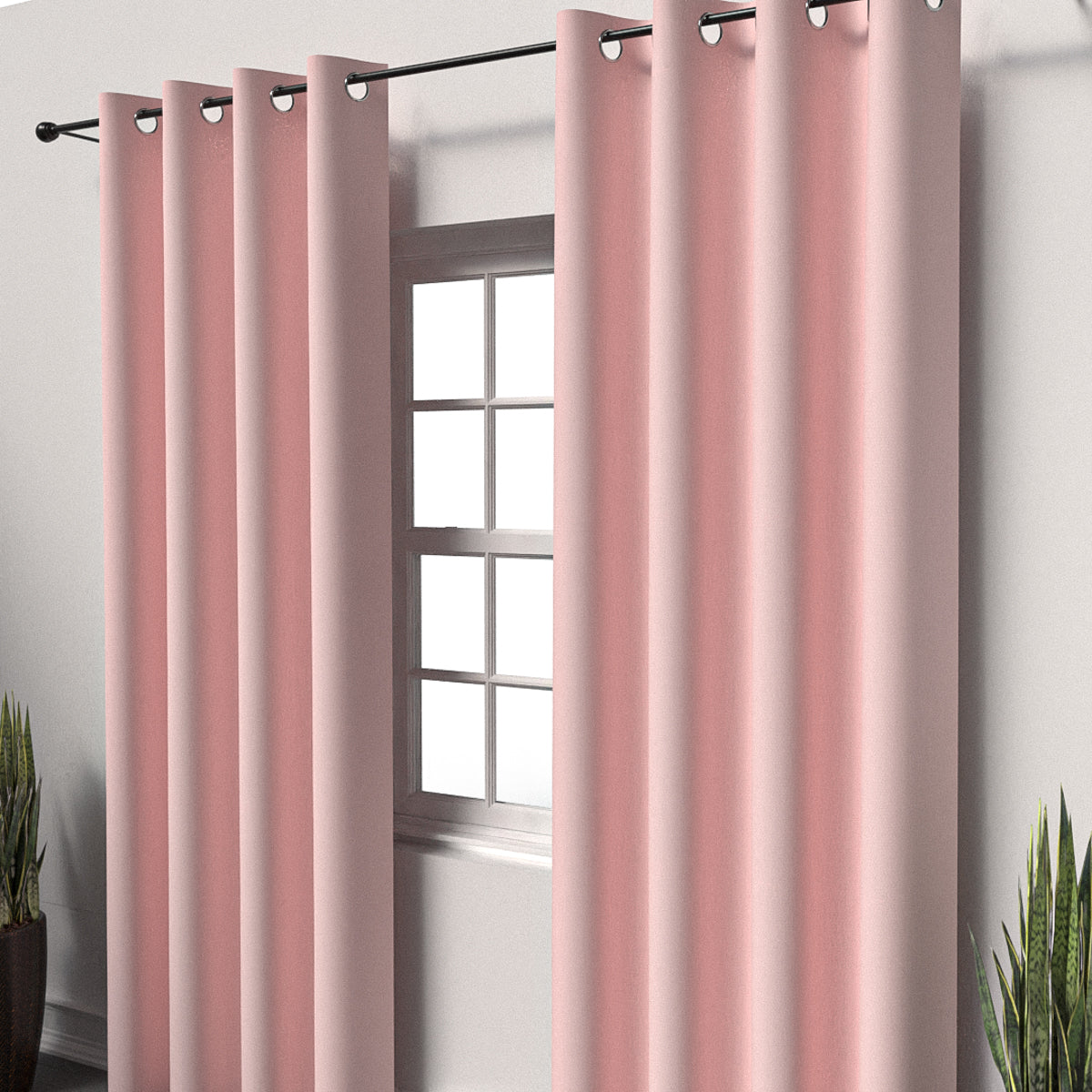 Plain Pink Curtain