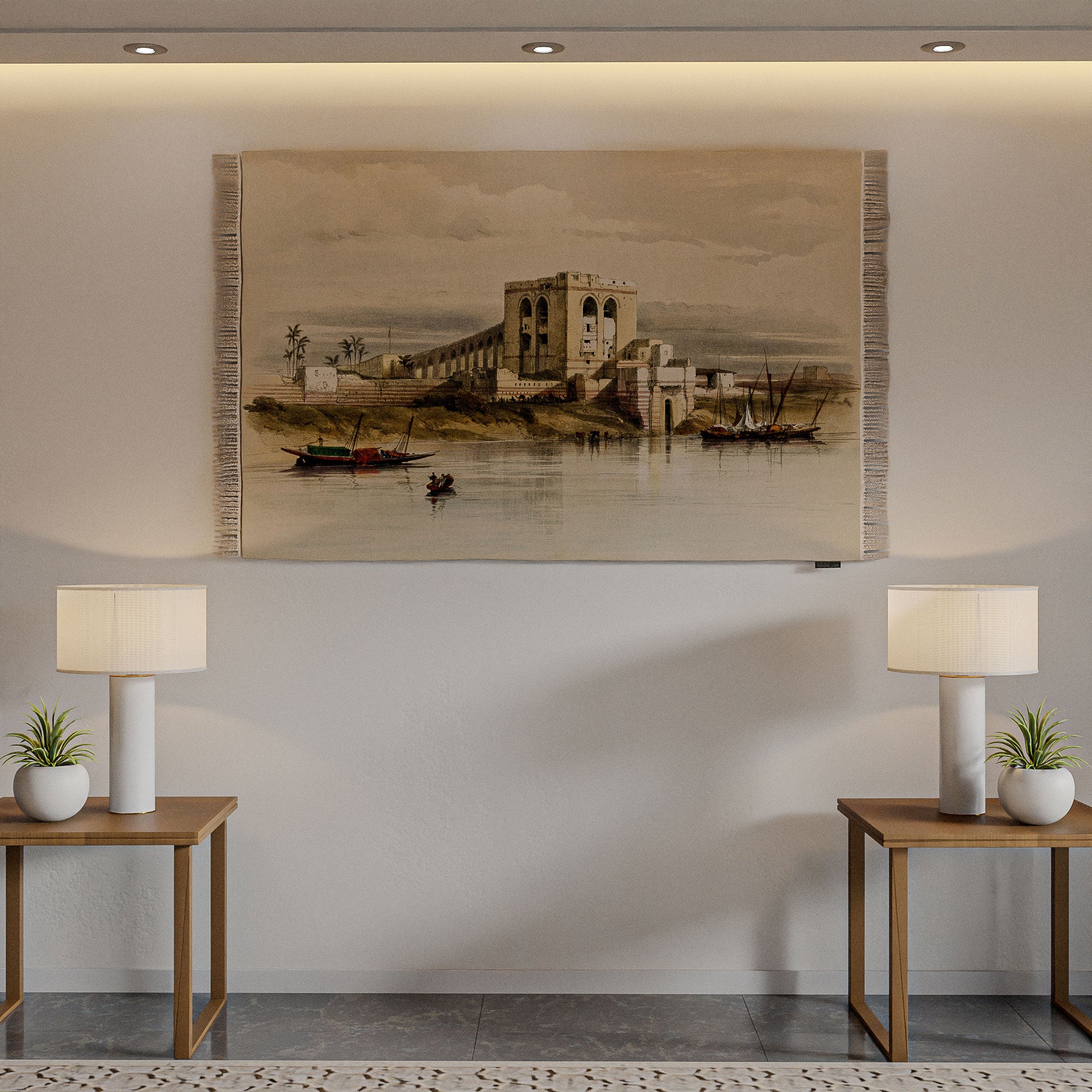 Wall Rug - Cairo illustration