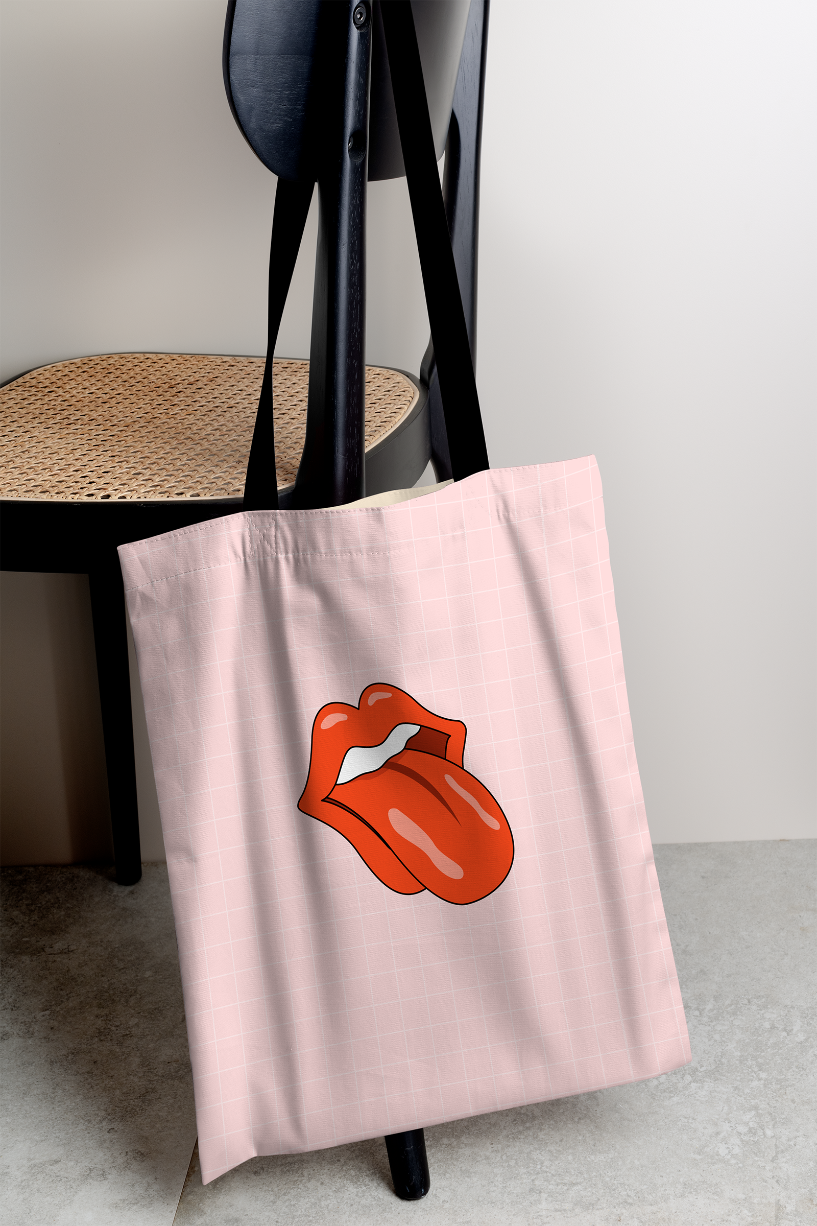 Tongue Tote Bag