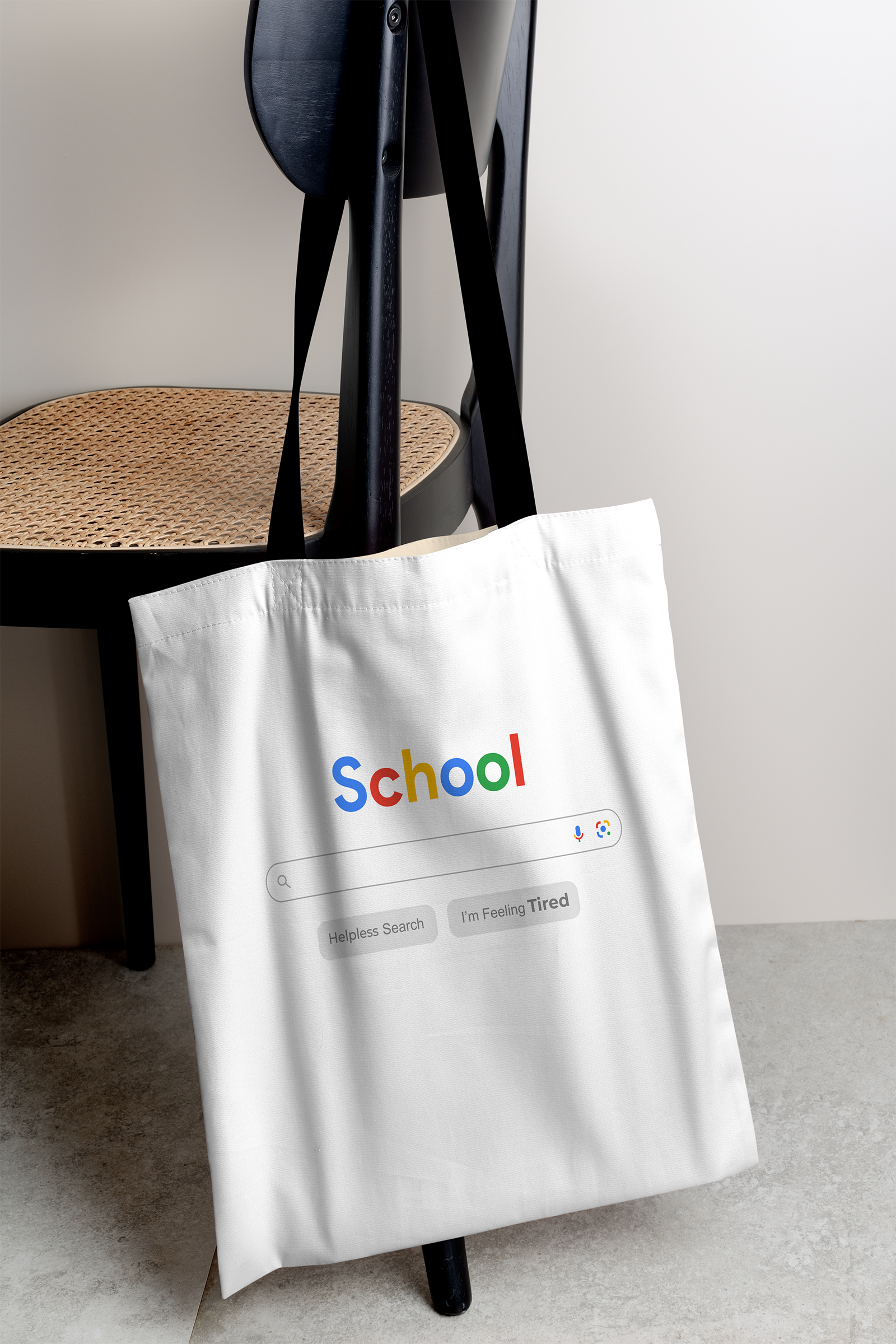 Sac fourre-tout de recherche scolaire
