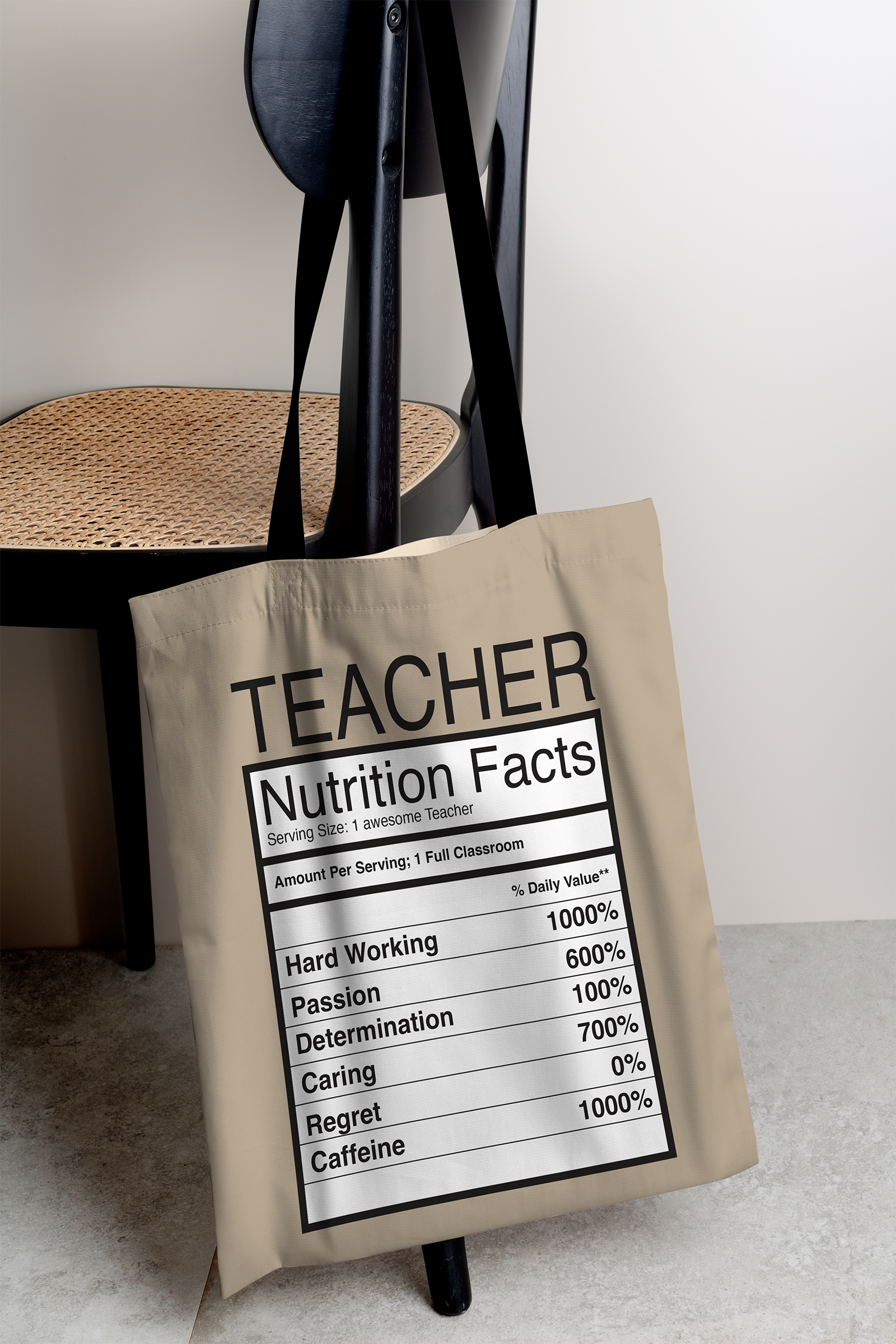 Teacher Nutrition Tote Bag