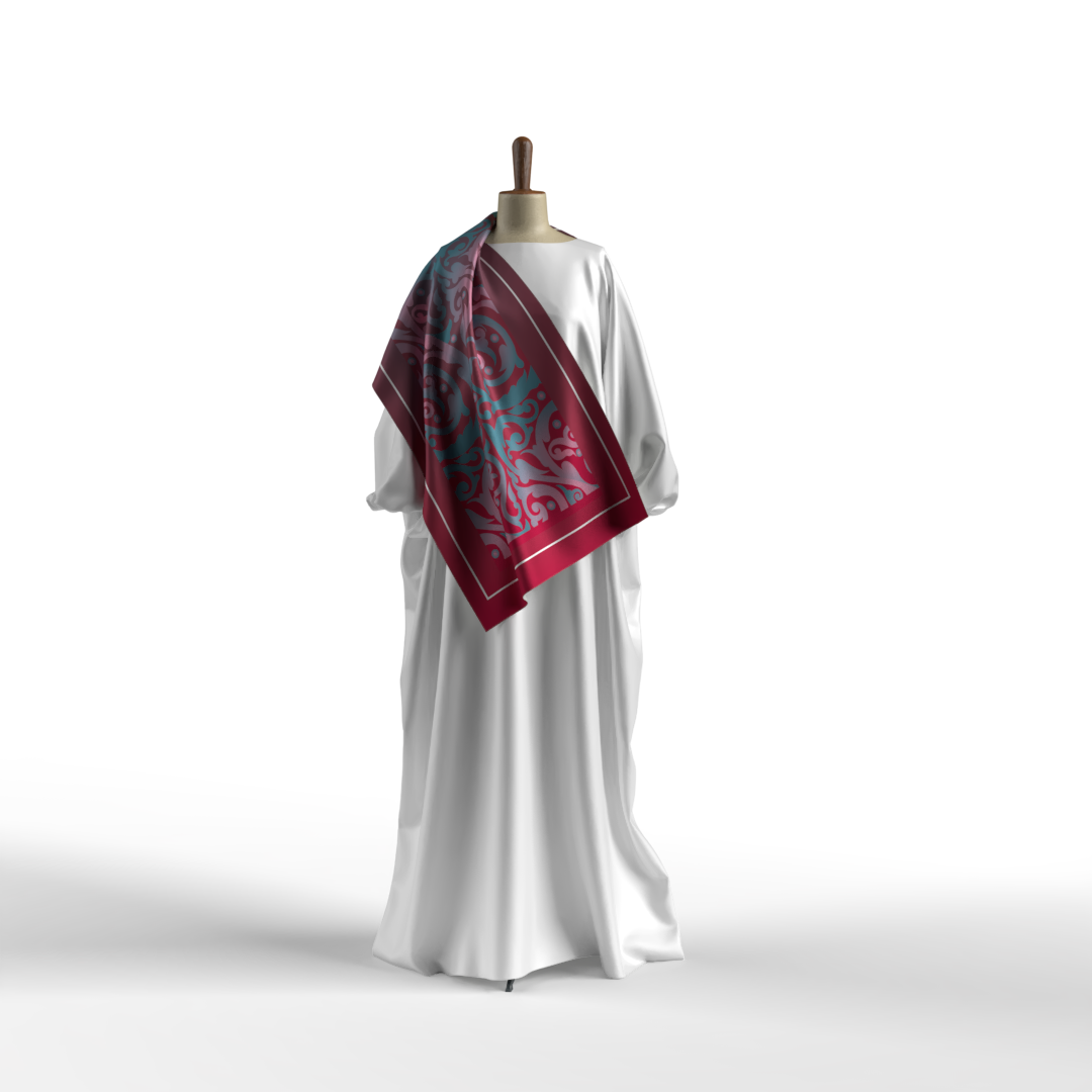 Prayer Wear - Isdal AL-HEDAYA FUCHSIA & TURQUOISE