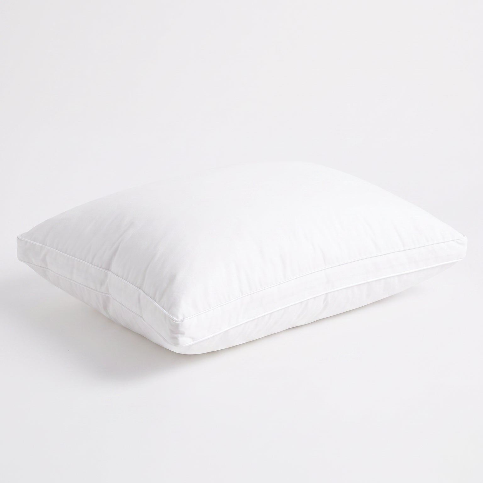 Hotel Feather-Like Filling Microfiber Pillow - Cotton Cover