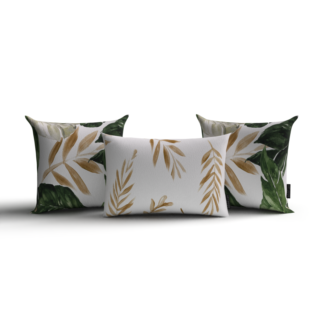 Richy Leaf Cushion Set