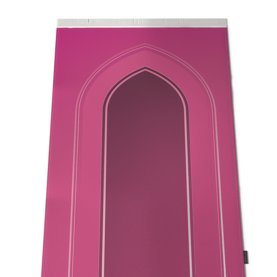Prayer Mat AL-Taqwa Pink - Velvet
