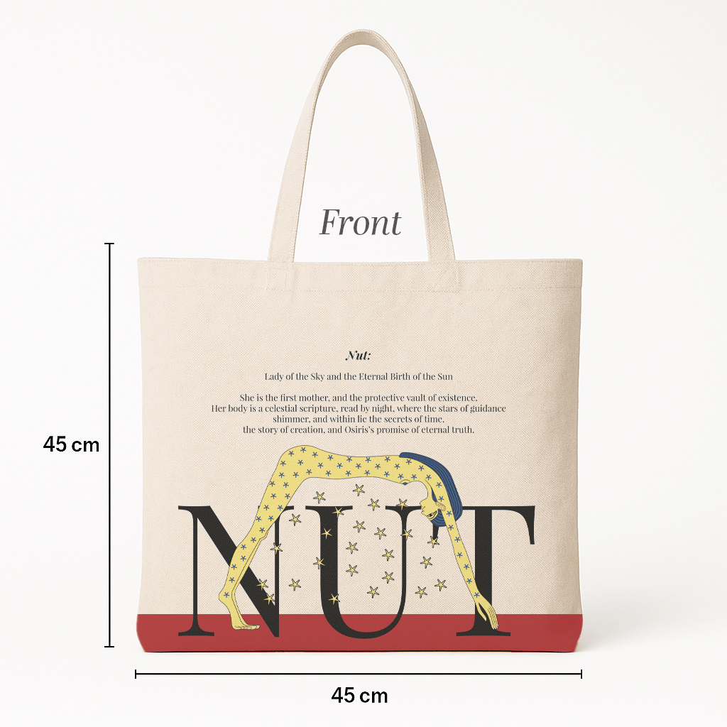 Ancient Egyptian - Tote Bag + Pouch - Nut